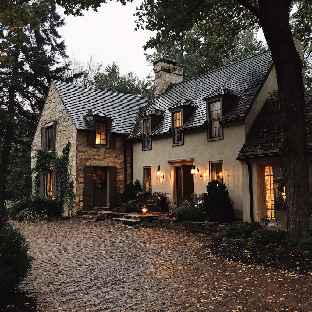 Das Äußere eines Hauses | Quelle: Midjourney