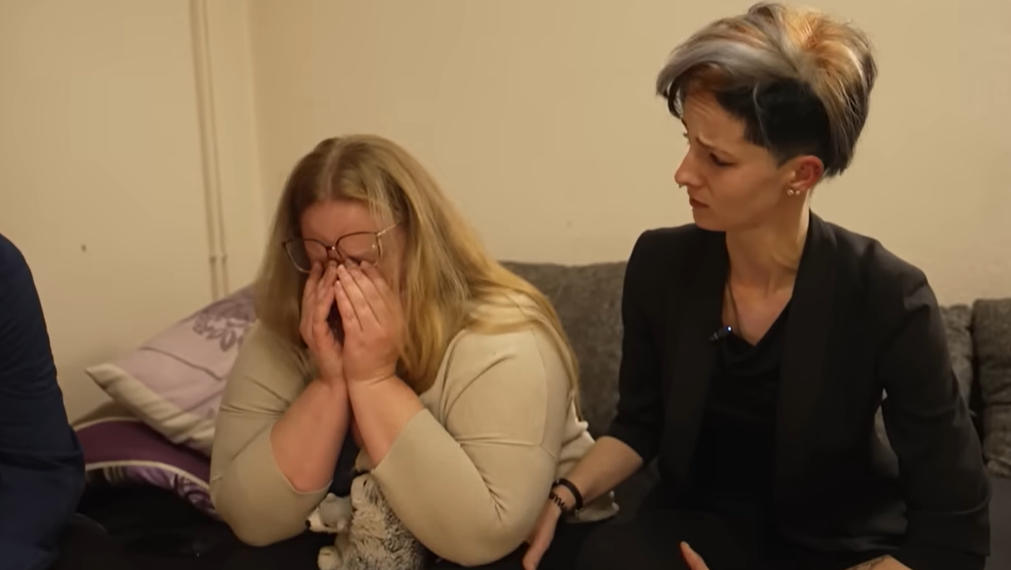 Dorina L. in einem Interview für RTL. | Quelle: yotube.com/watch?v=0HtILDo_TUQ