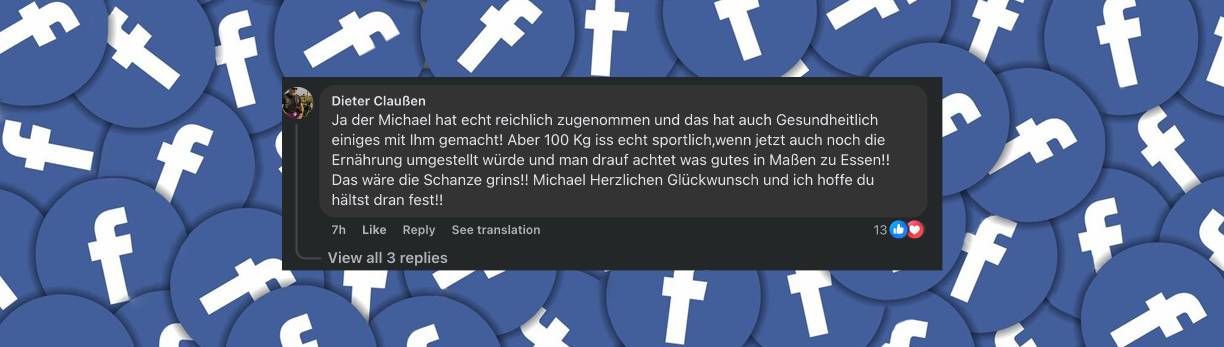Kommentar eines Nutzers | Quelle: Facebook/Bild