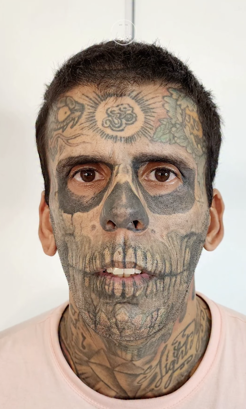 Leandro de Souza während seiner Transformation | Quelle: instagram.com/leandrodesouzabless