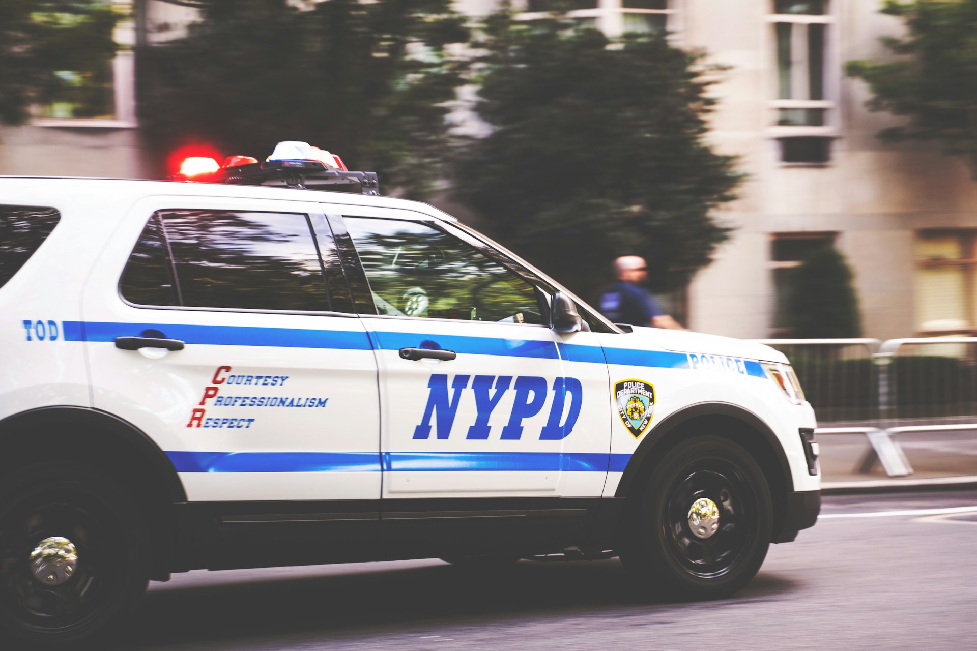 Ein Polizeiauto | Quelle: Unsplash