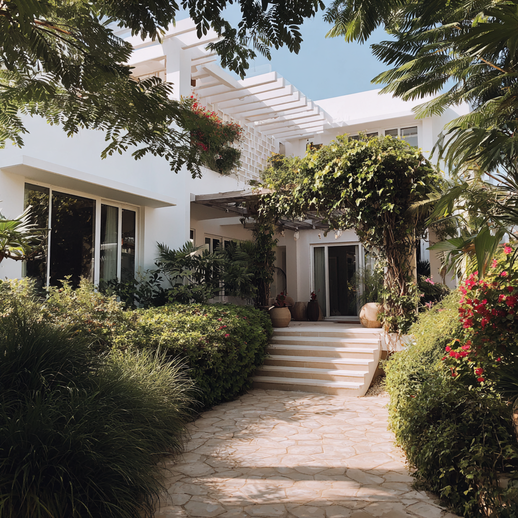 Das Äußere eines Hauses | Quelle: Midjourney