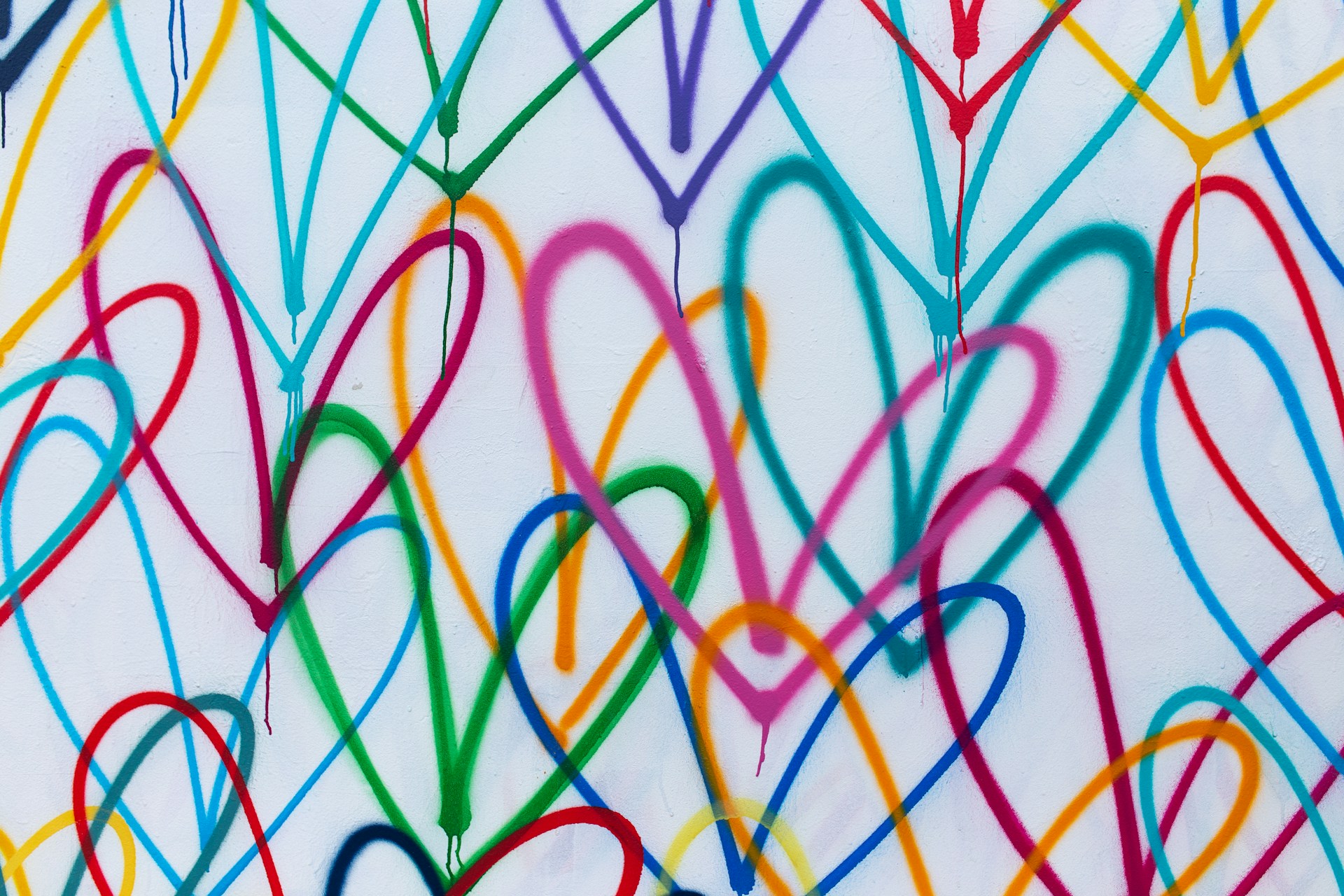 Nahaufnahme einer bunten Zeichnung | Quelle: Unsplash