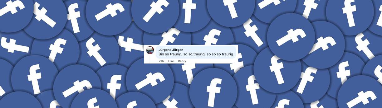 Nutzer zeigt sich geschockt über den Tod des Schauspielers | Quelle: Facebook/Bild