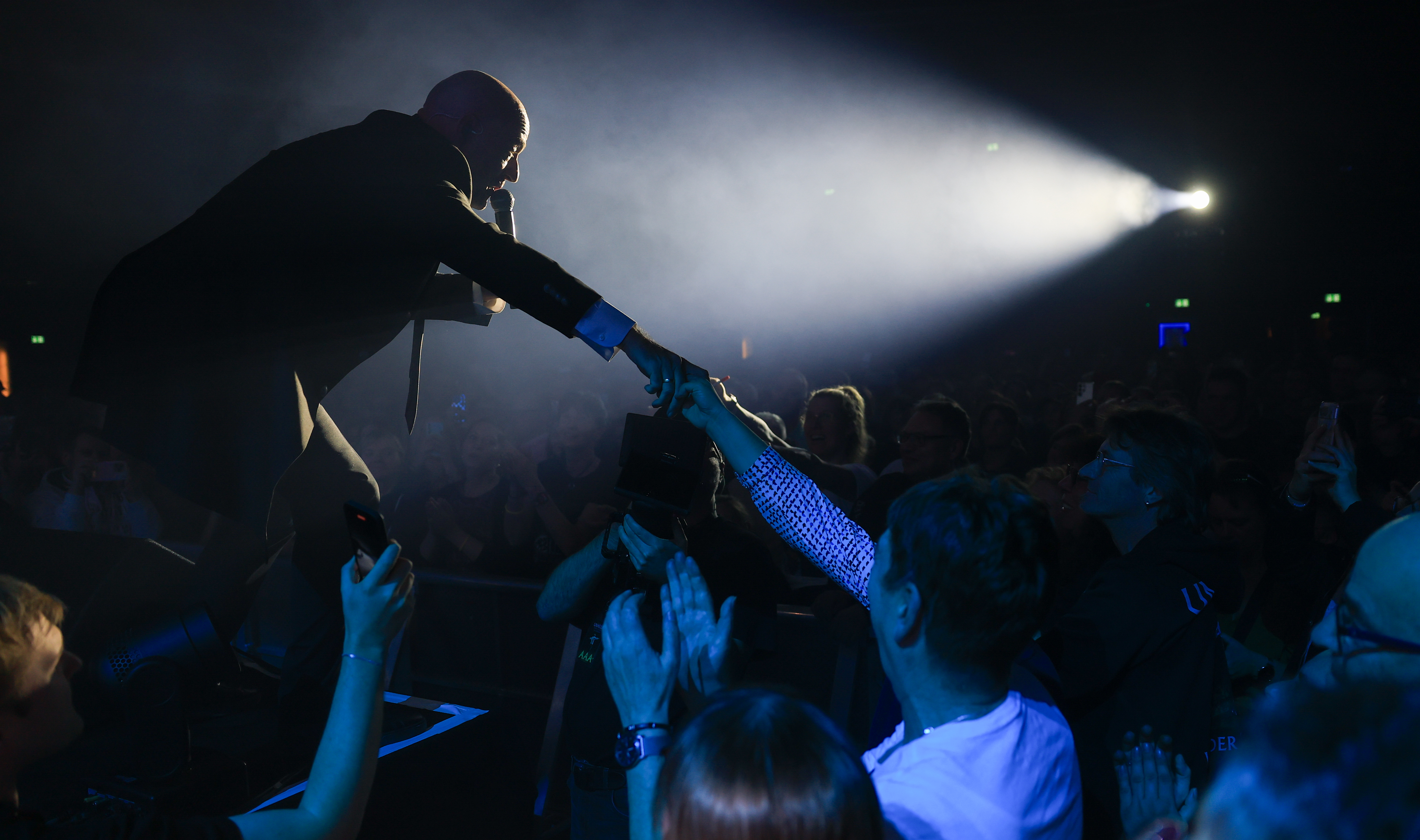 Der Graf bei seinem Auftritt am 13. November 2025 in Leipzig | Quelle: Getty Images