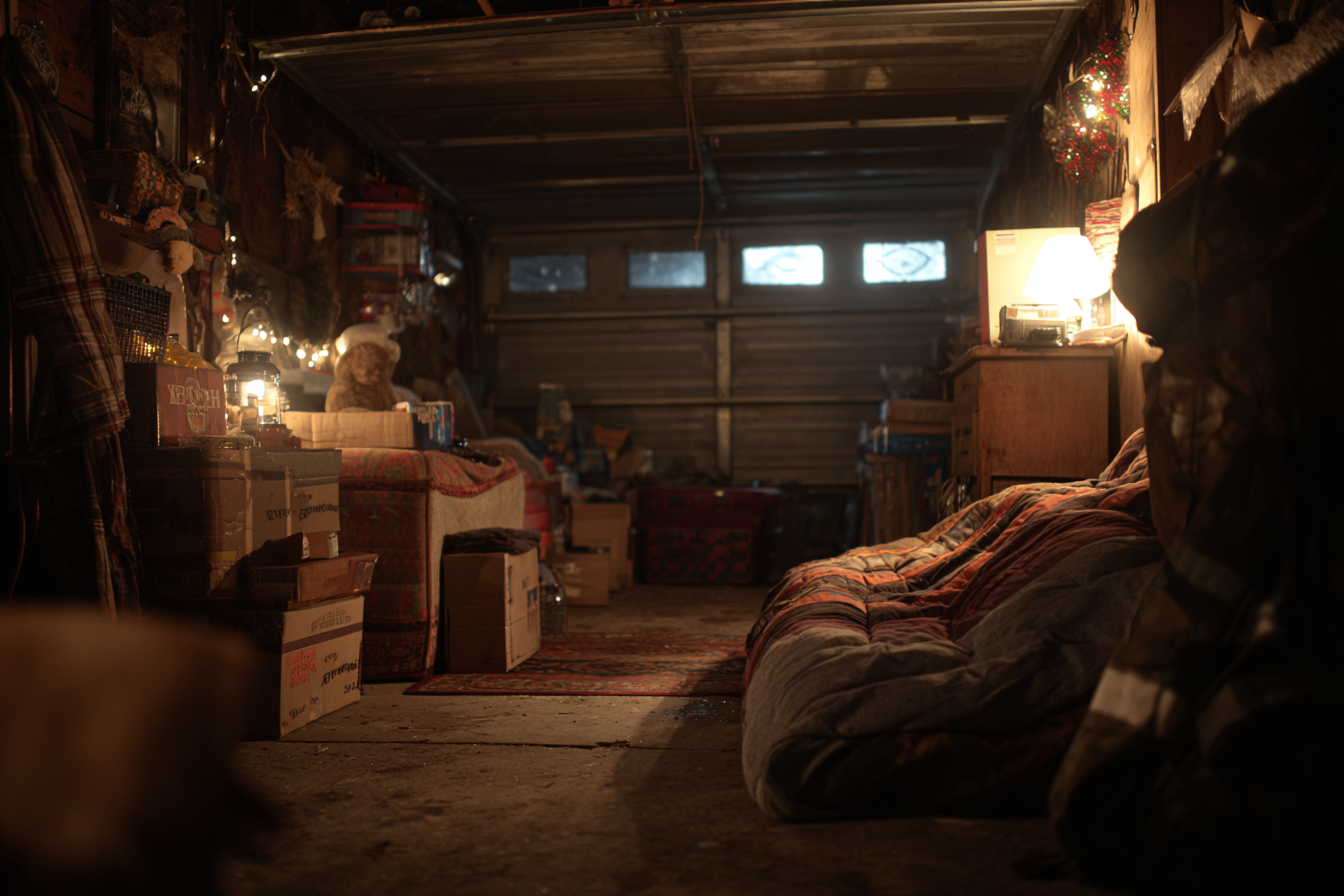 Eine Garage | Quelle: Midjourney
