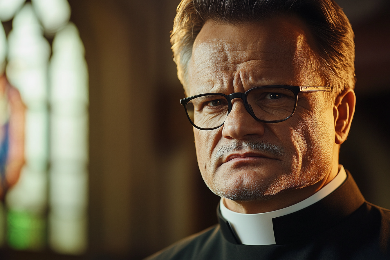 Ein ernster Mann | Quelle: Midjourney