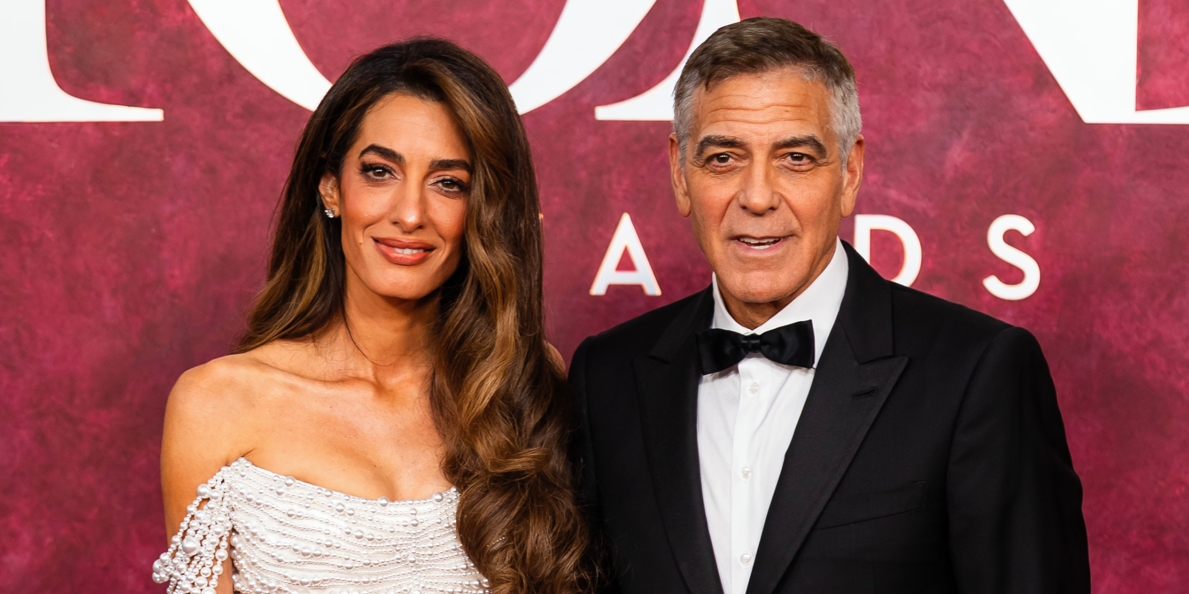 Amal und George Clooney | Quelle: Getty Images