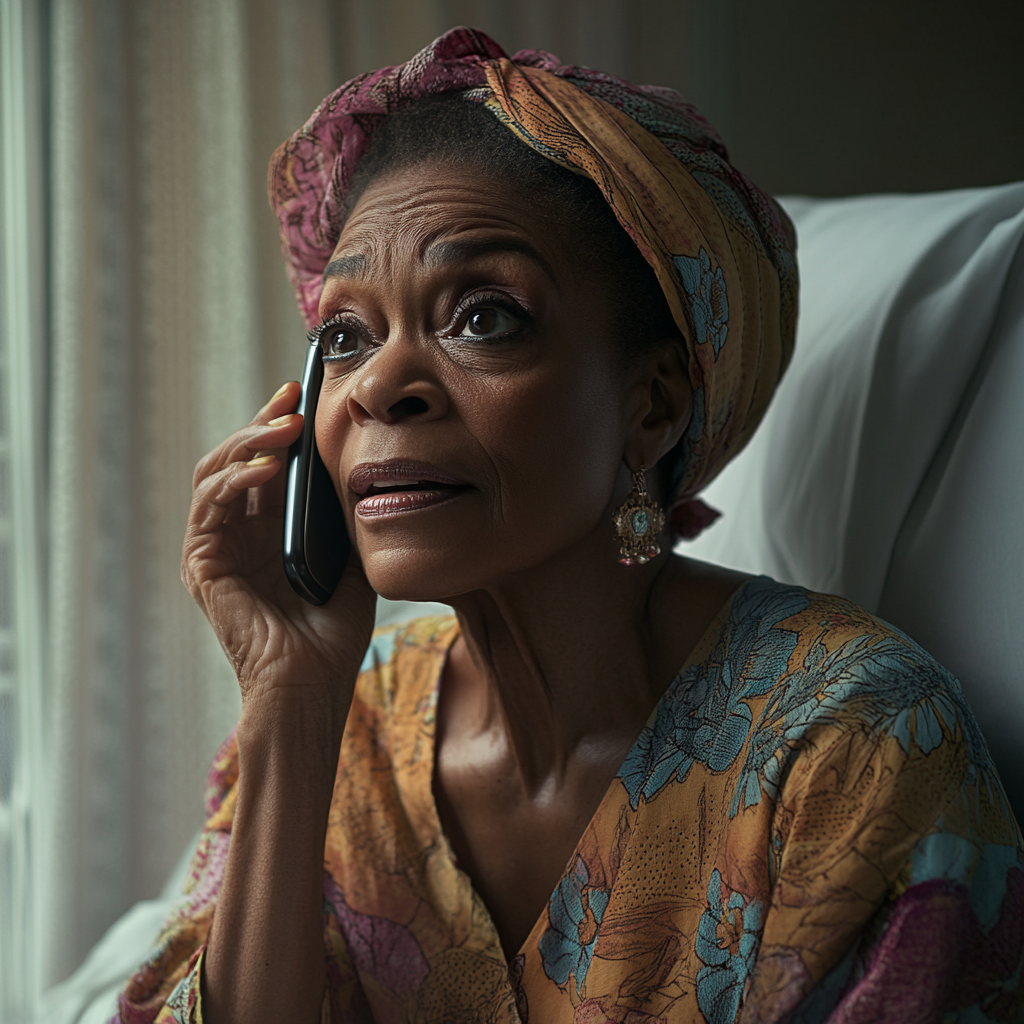 Kobieta rozmawiająca z córką | Źródło: Midjourney