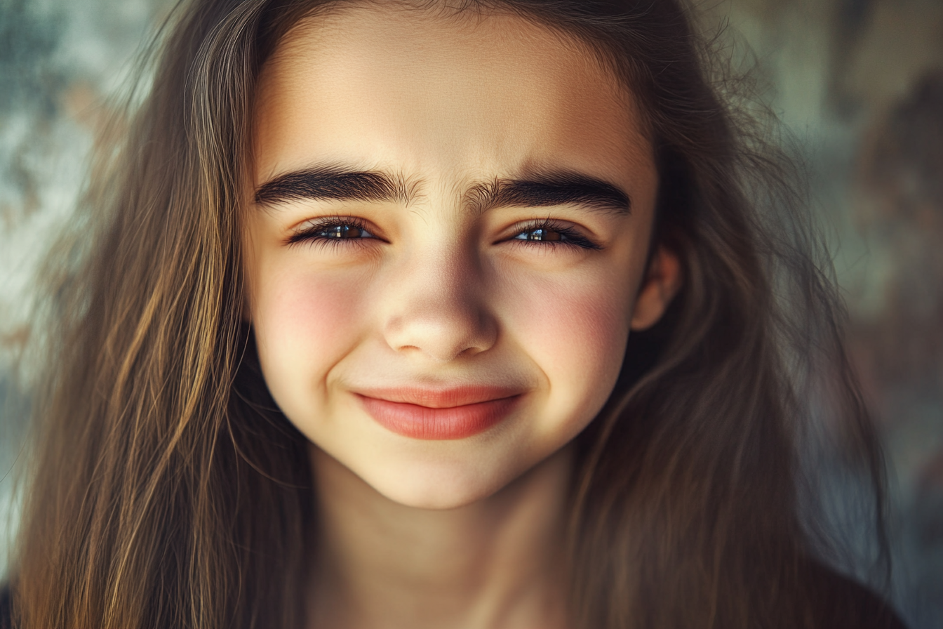 Ein Teenager-Mädchen, das unbeholfen lächelt | Quelle: Pexels
