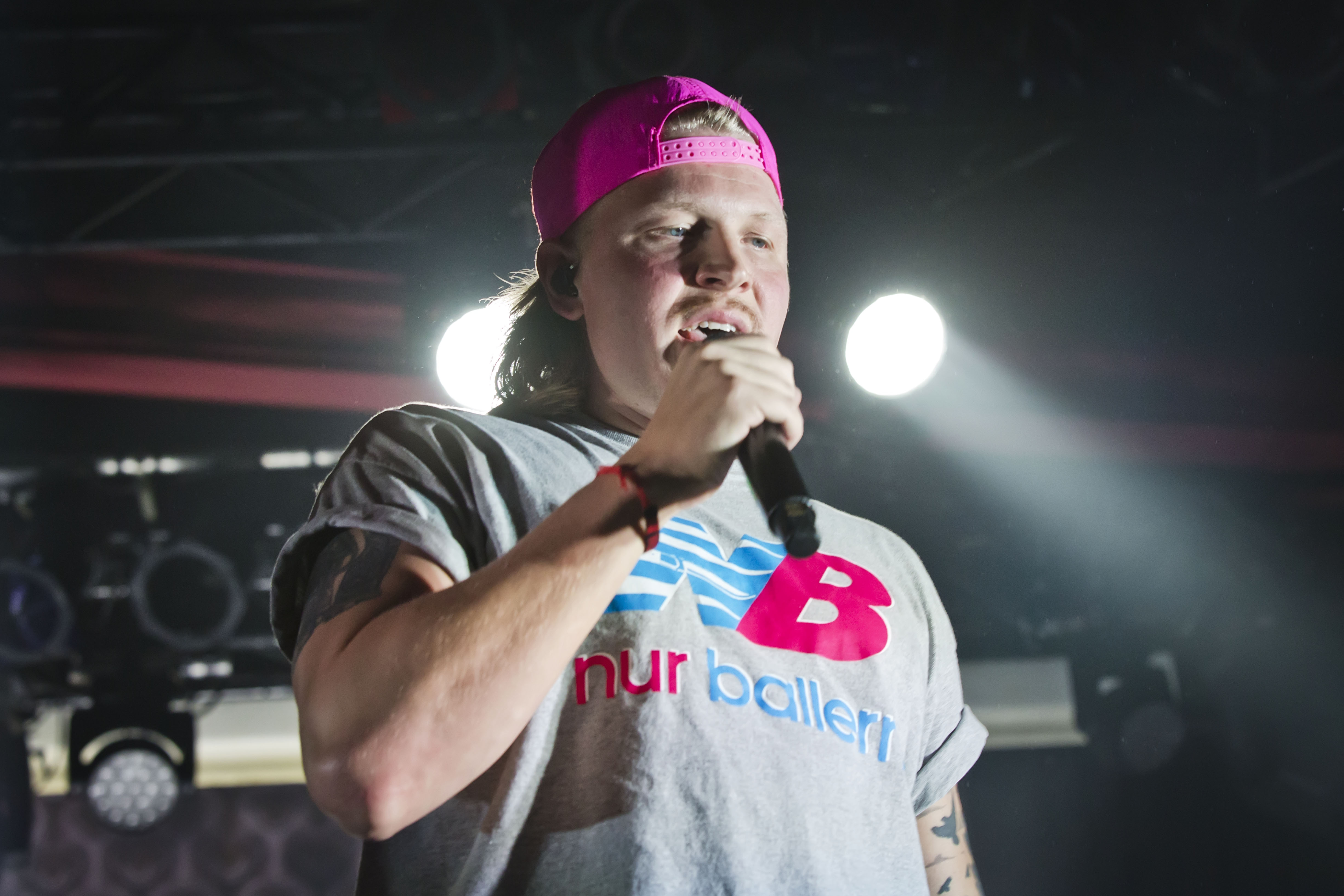 Finch Asozial bei einem Live-Auftritt im Heimathafen Neukölln am 19. Oktober 2019 in Berlin | Quelle: Getty Images
