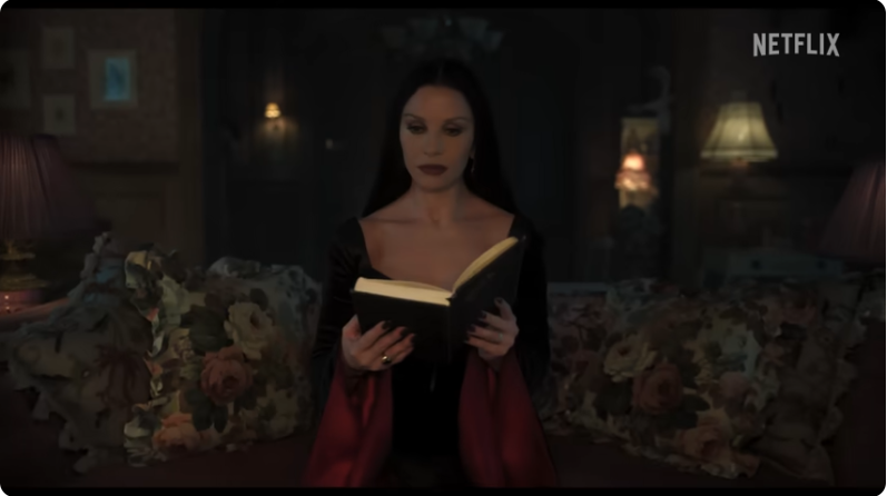 Catherine Zeta-Jones über die zweite Staffel von „Wednesday“, from a post dated July 9, 2025 | Source: Youtube/netflix