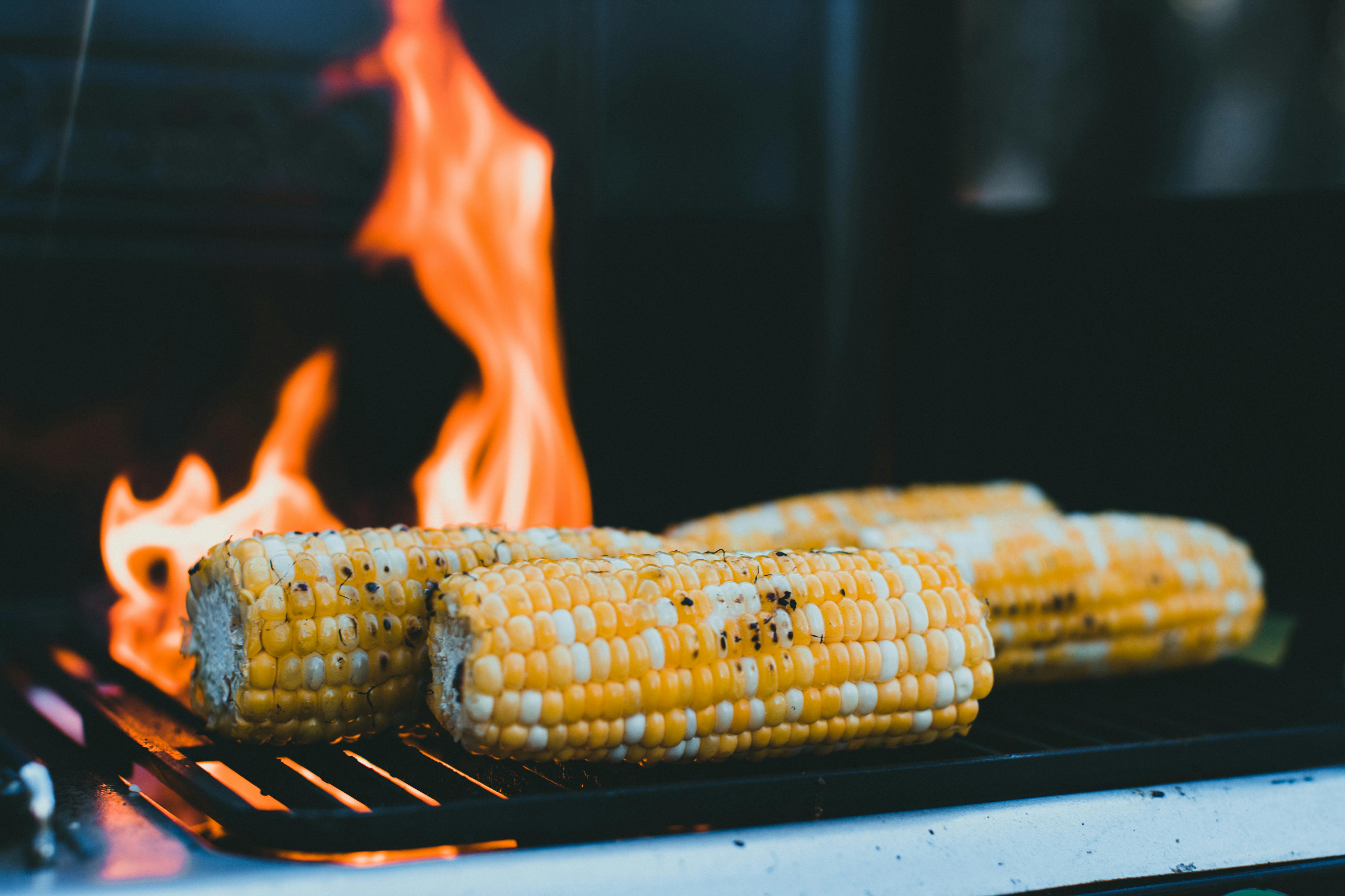 Mais auf einem Grill | Quelle: Pexels