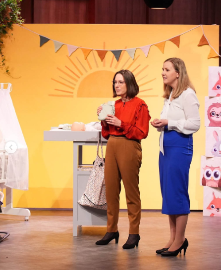 Franziska Nowak (33) und Manuela Miller-Feigl (34) | Quelle: instagram.com/diehoehlederloewen.vox