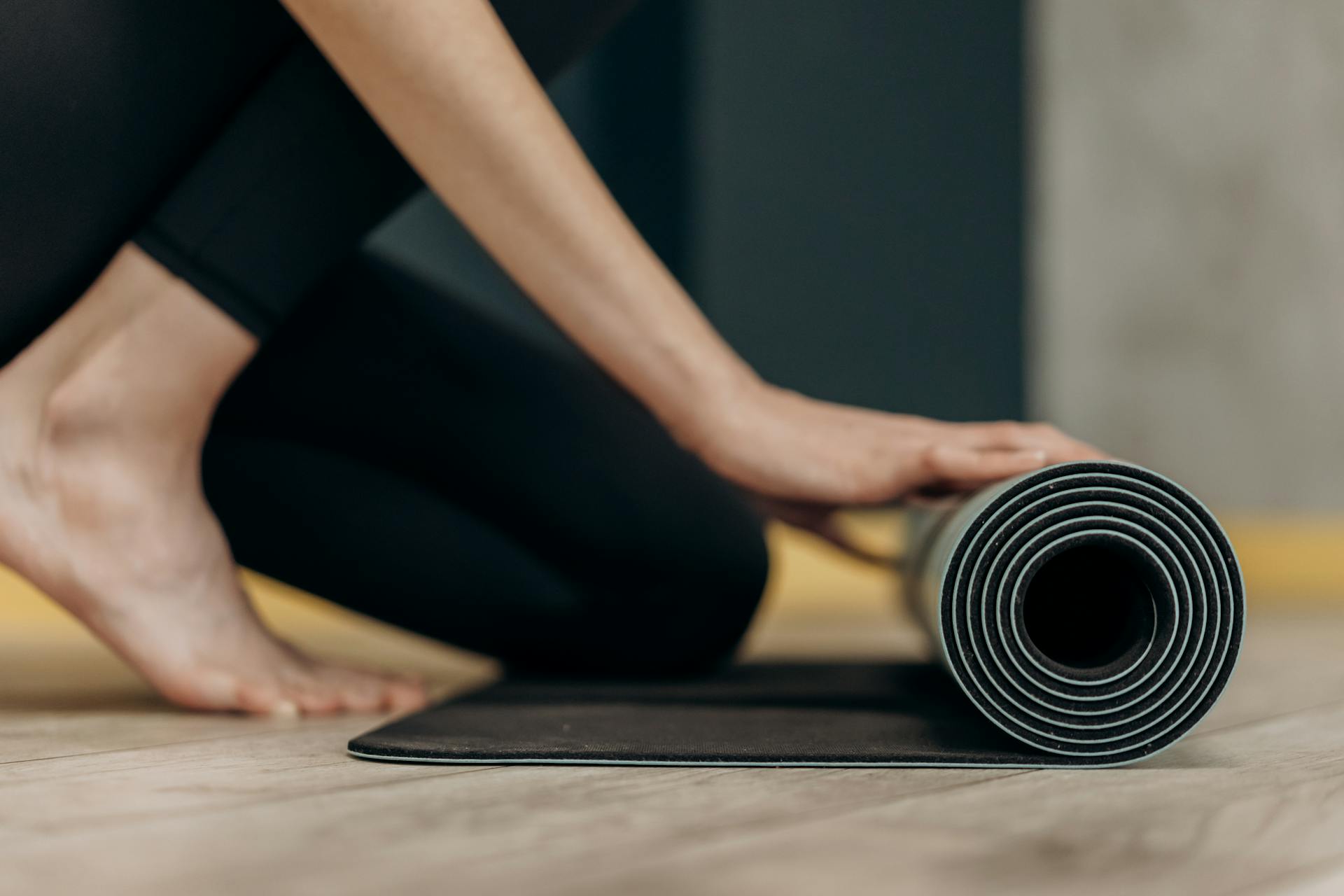 Eine Yogamatte | Quelle: Pexels