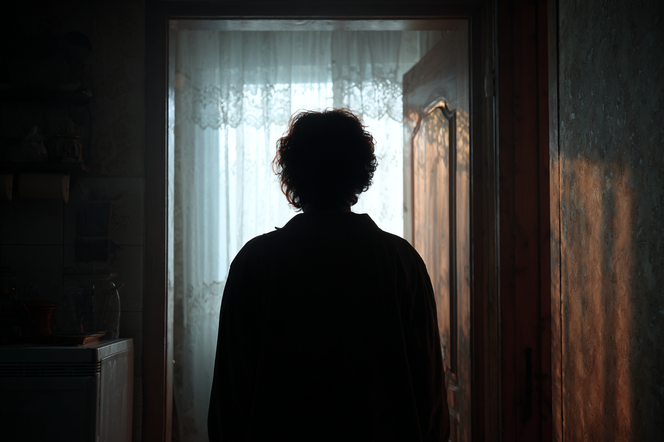 Eine Silhouette einer Frau | Quelle: Midjourney