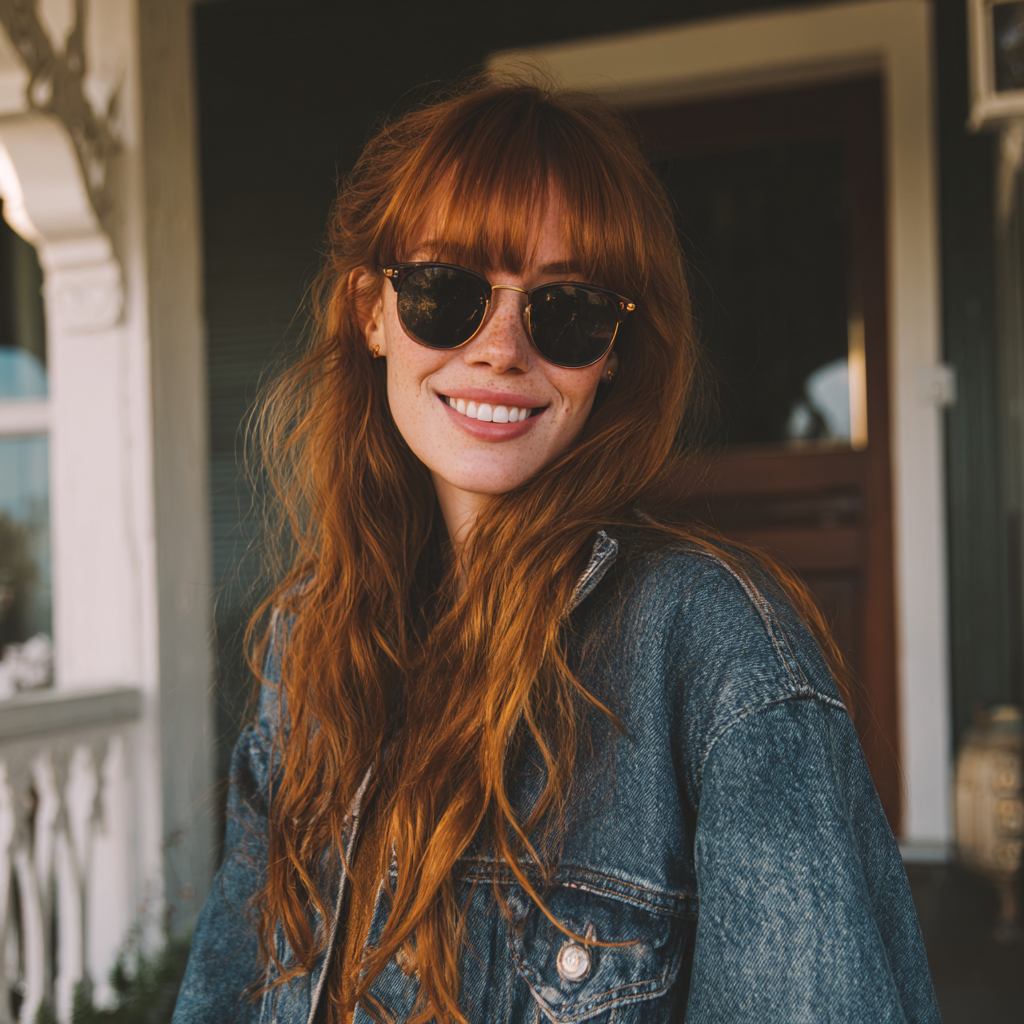 Eine lächelnde junge Frau | Quelle: Midjourney