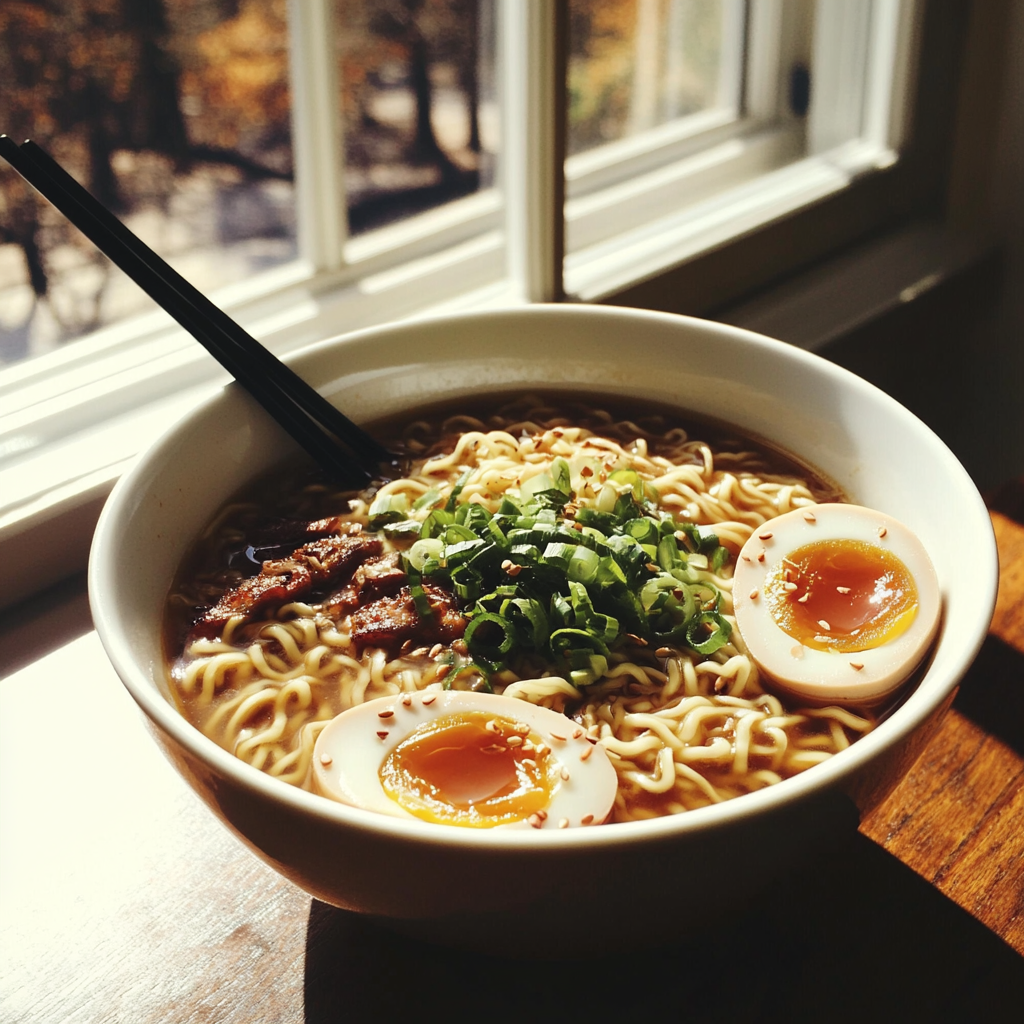 Eine Schüssel Ramen | Quelle: Midjourney