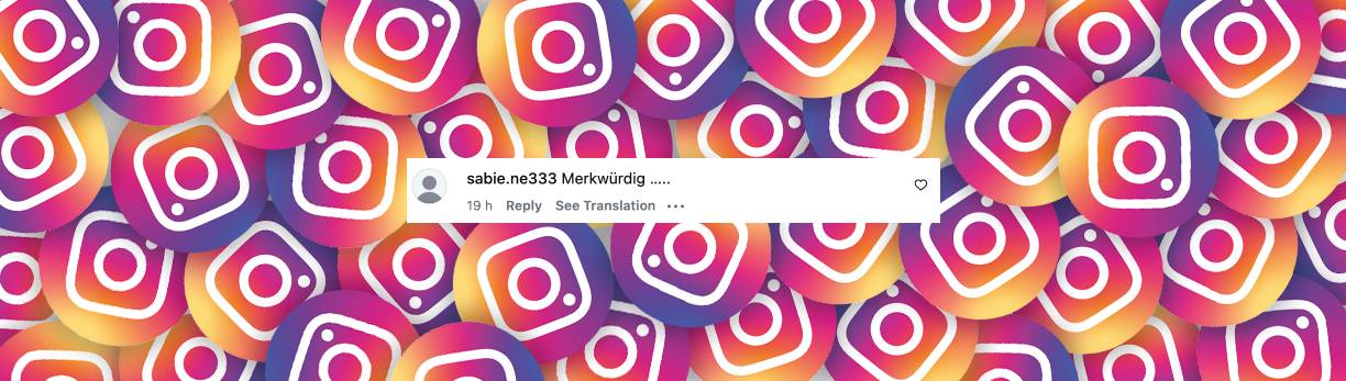 Nutzerkommentar zu der Situation | Quelle: Instagram/reim-matthias