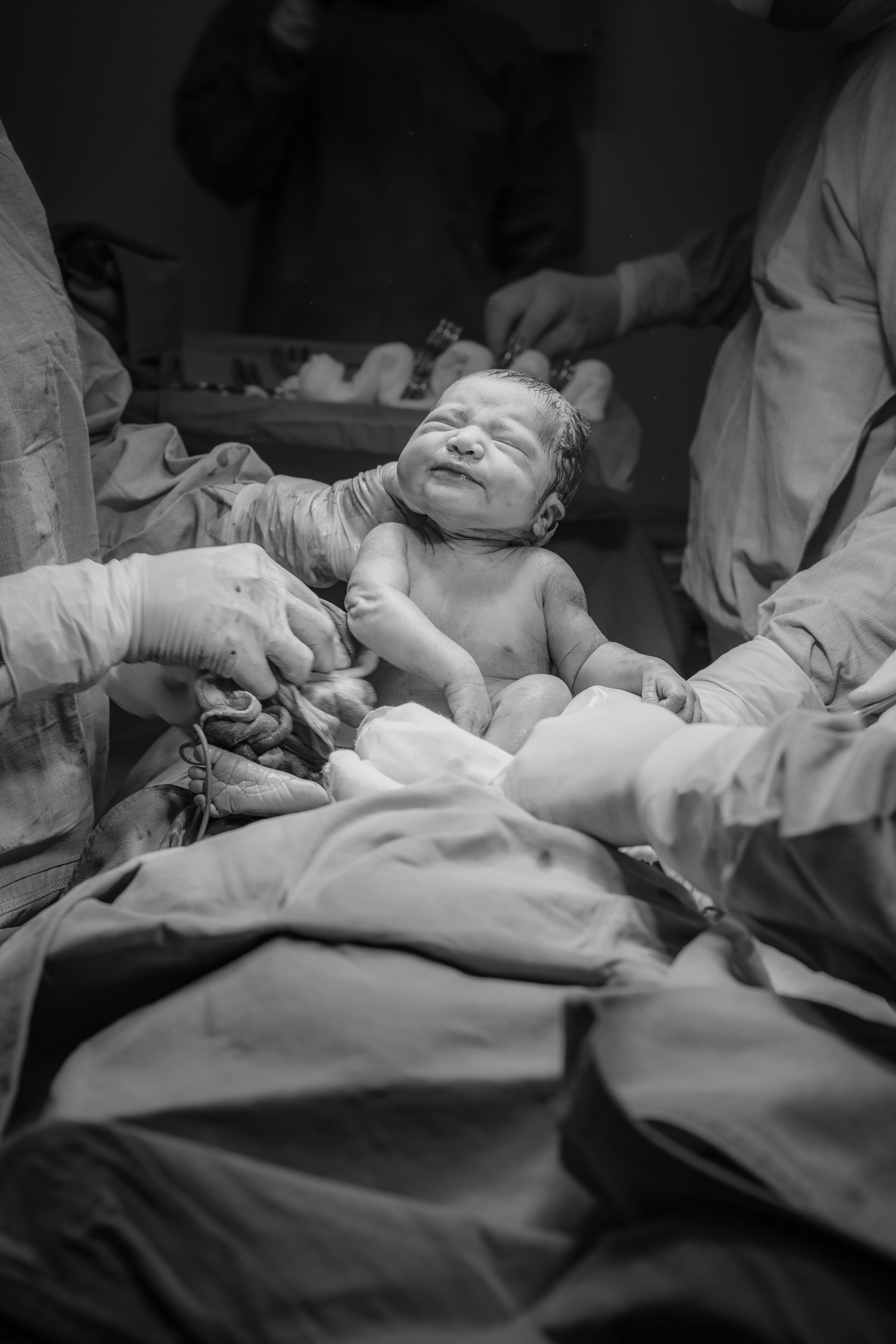 Die Geburt eines Babys in einem Krankenhaus | Quelle: Pexels