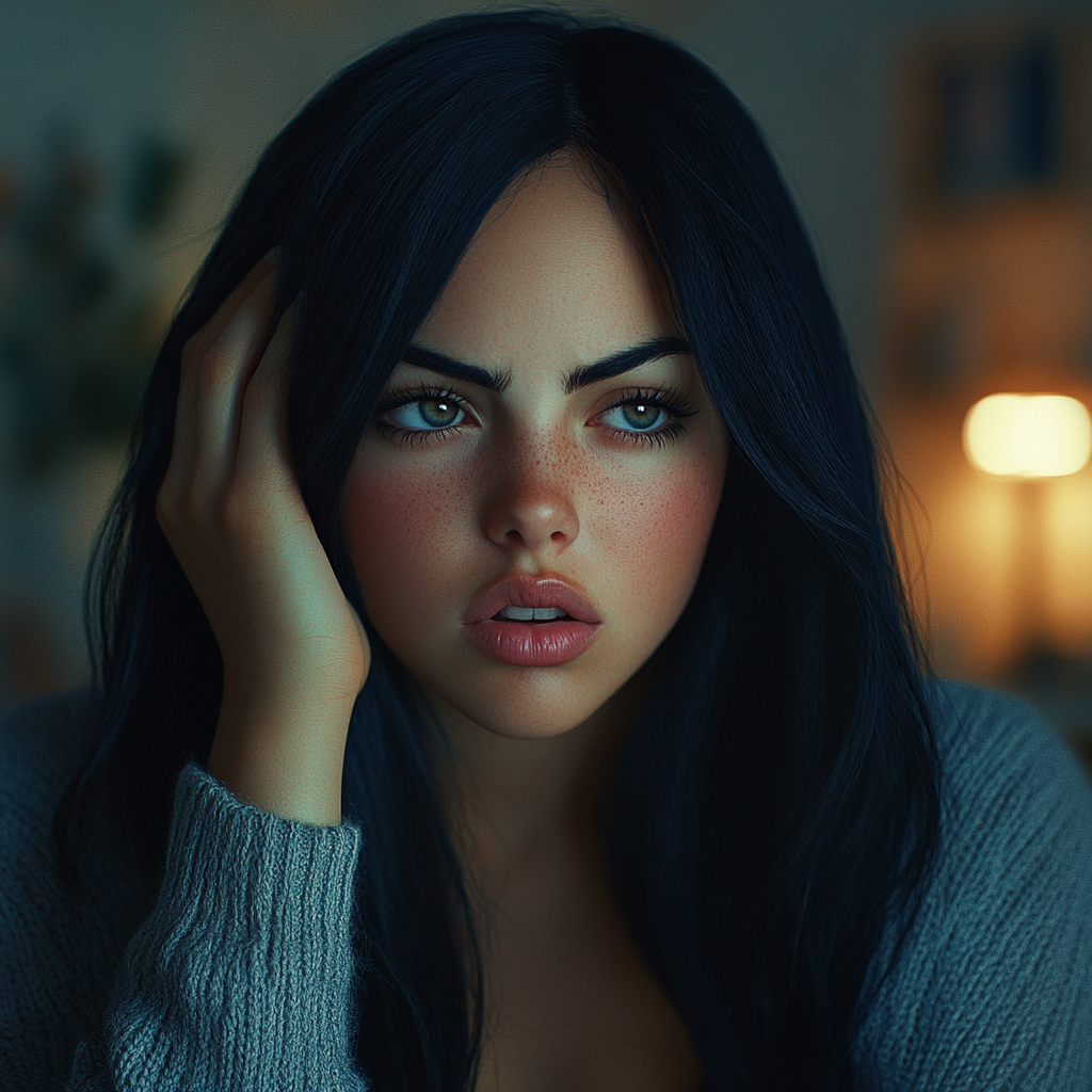 Zdezorientowana kobieta | Źródło: Midjourney