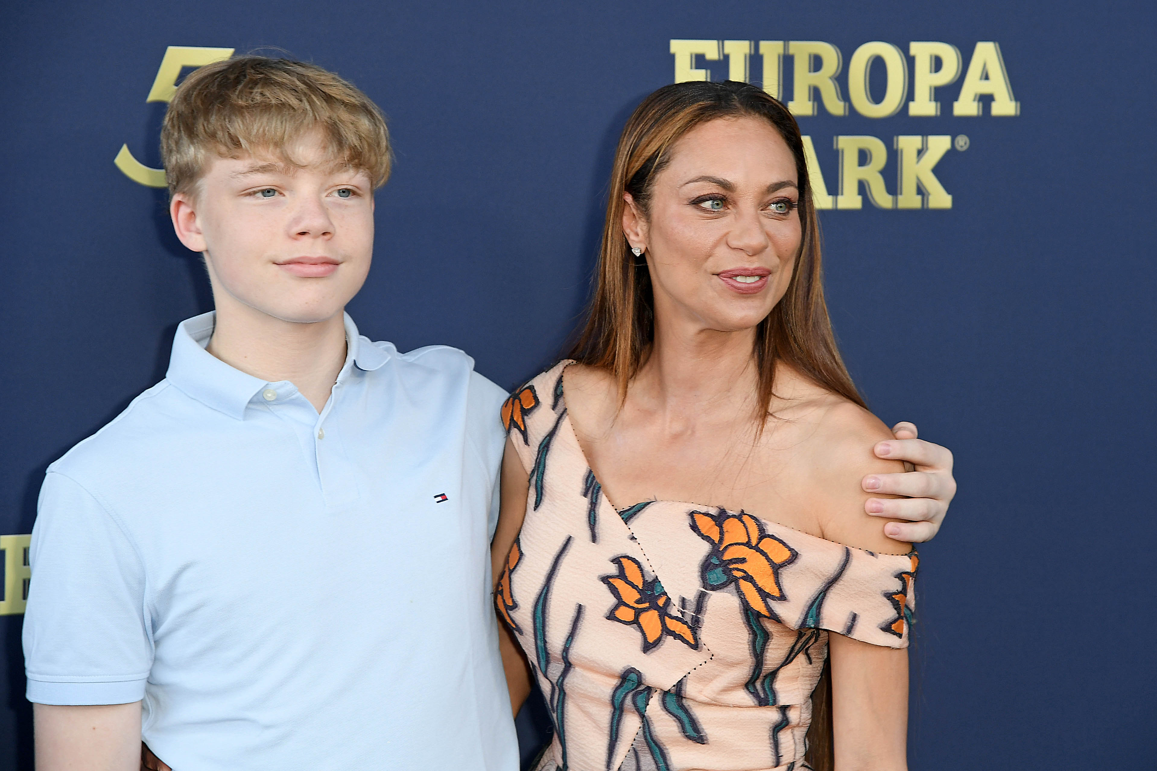 Lilly Becker und Amadeus Becker im Juli 2025 in Rust | Quelle: Getty Images