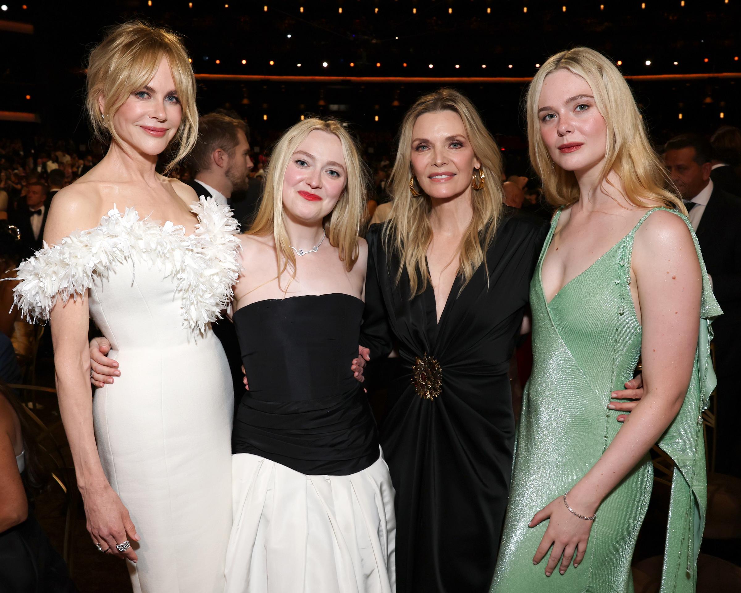 Kidman war zusammen mit Dakota Fanning, Michelle Pfeiffer und Elle Fanning bei den 78. Primetime Emmy Awards dabei. Alle vier standen in Verbindung mit