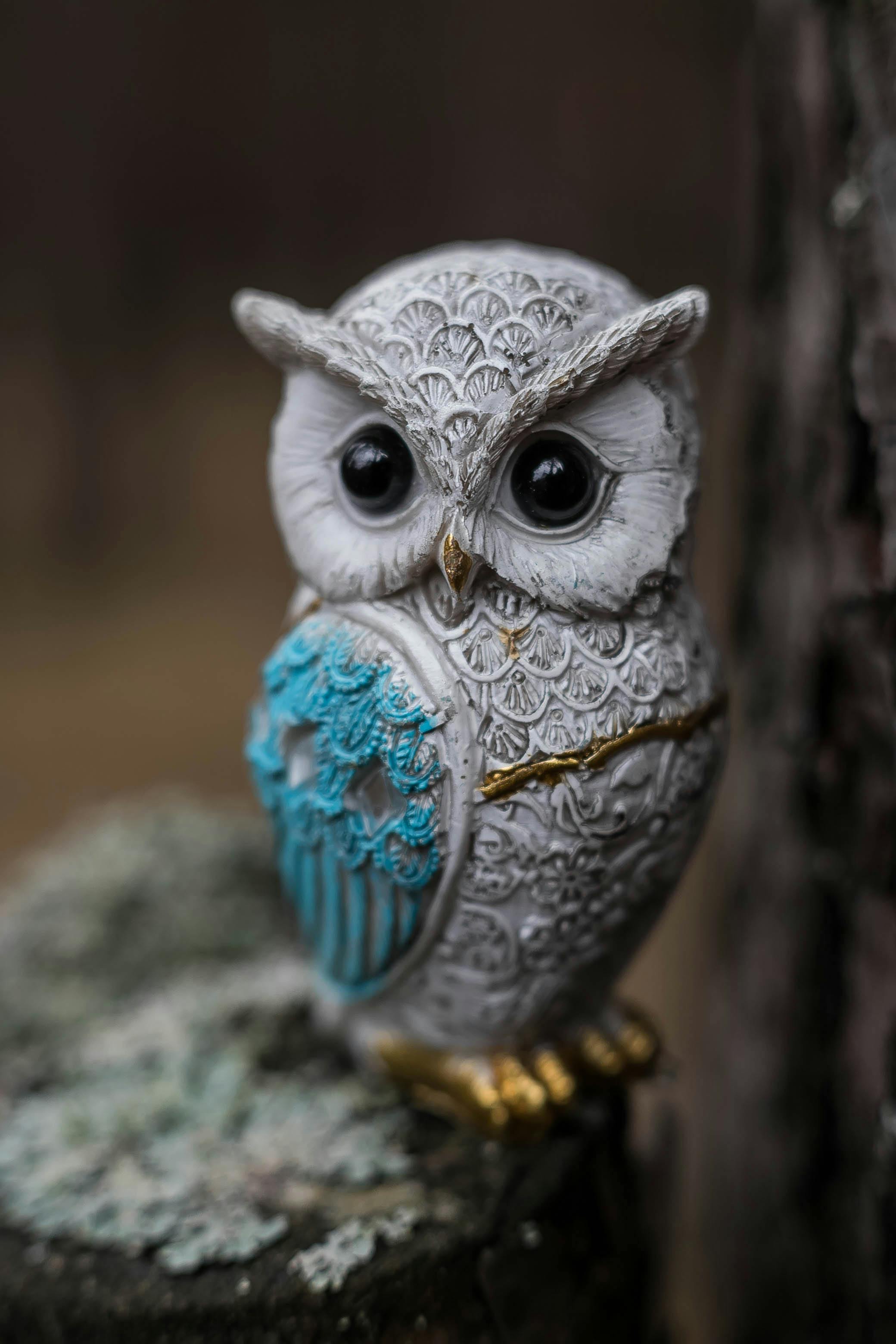 Eine Eulenstatue | Quelle: Pexels