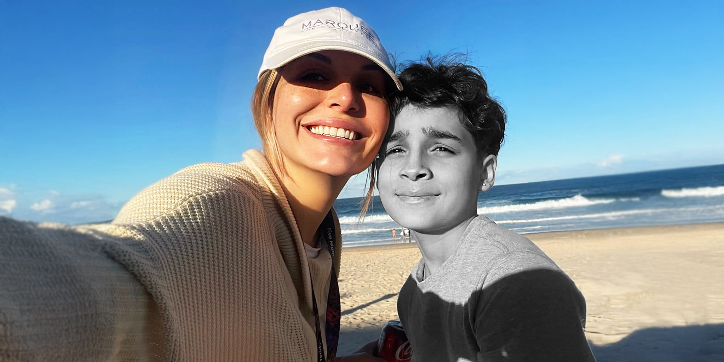 Clare McCann and her son Atreyu | Quelle: instagram.com/claremccannofficial