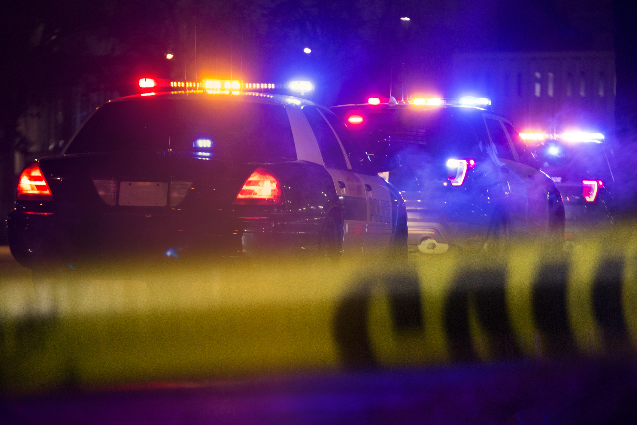 Polizei vor Ort | Quelle: Getty Images