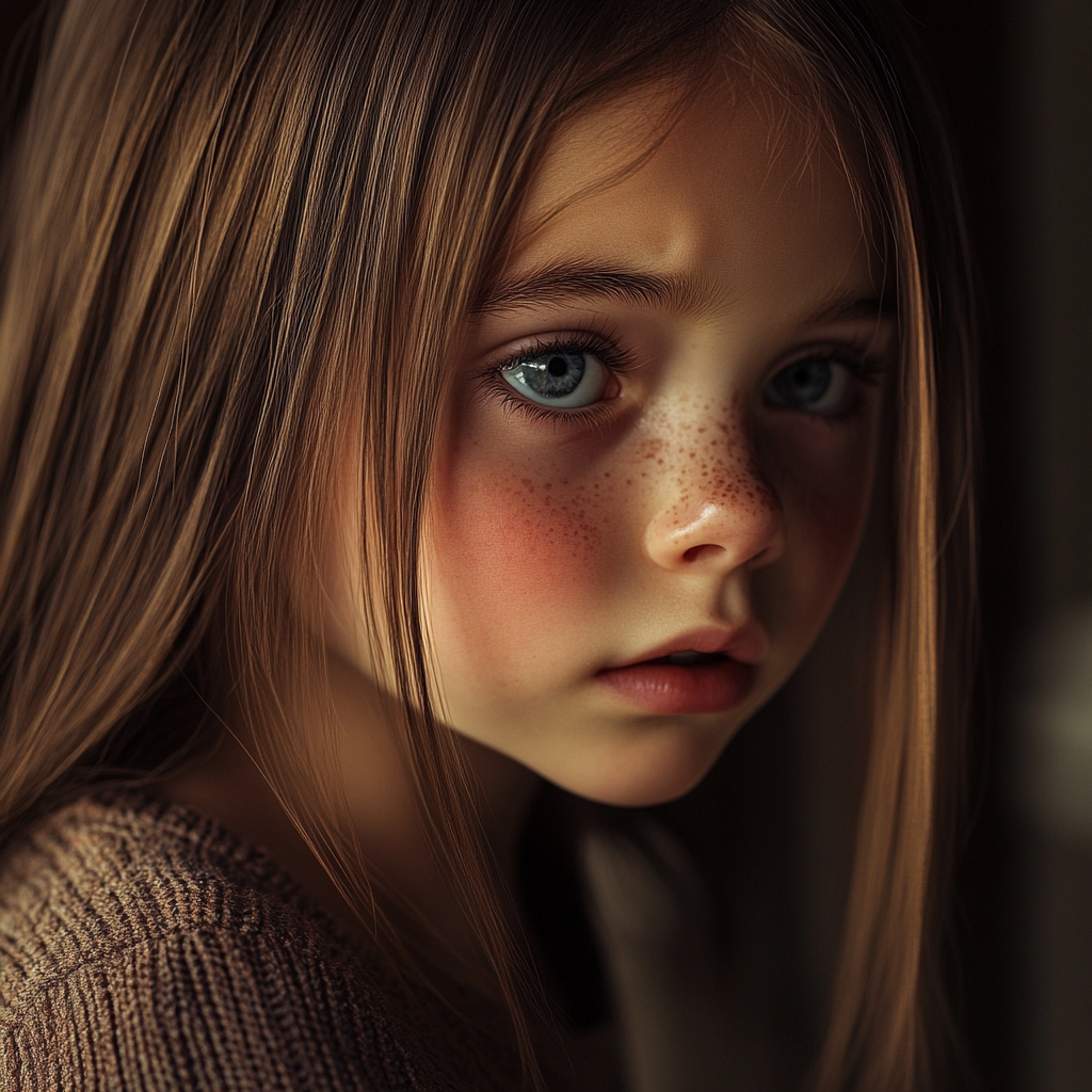 Zdruzgotana dziewczyna | Źródło: Midjourney