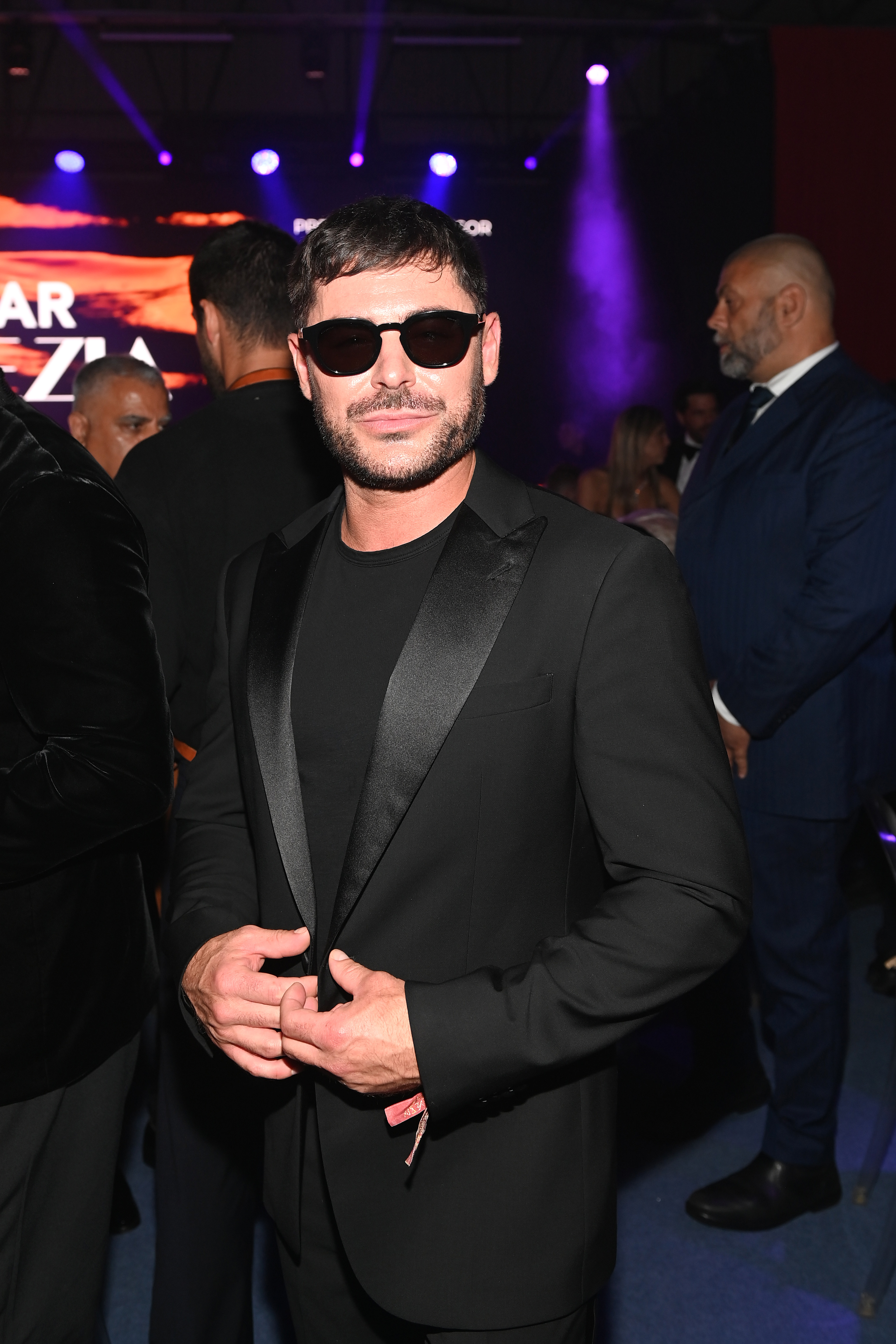 Zac Efron bei der amfAR Gala Venezia in Venedig, Italien, am 1. September 2024 | Quelle: Getty Images