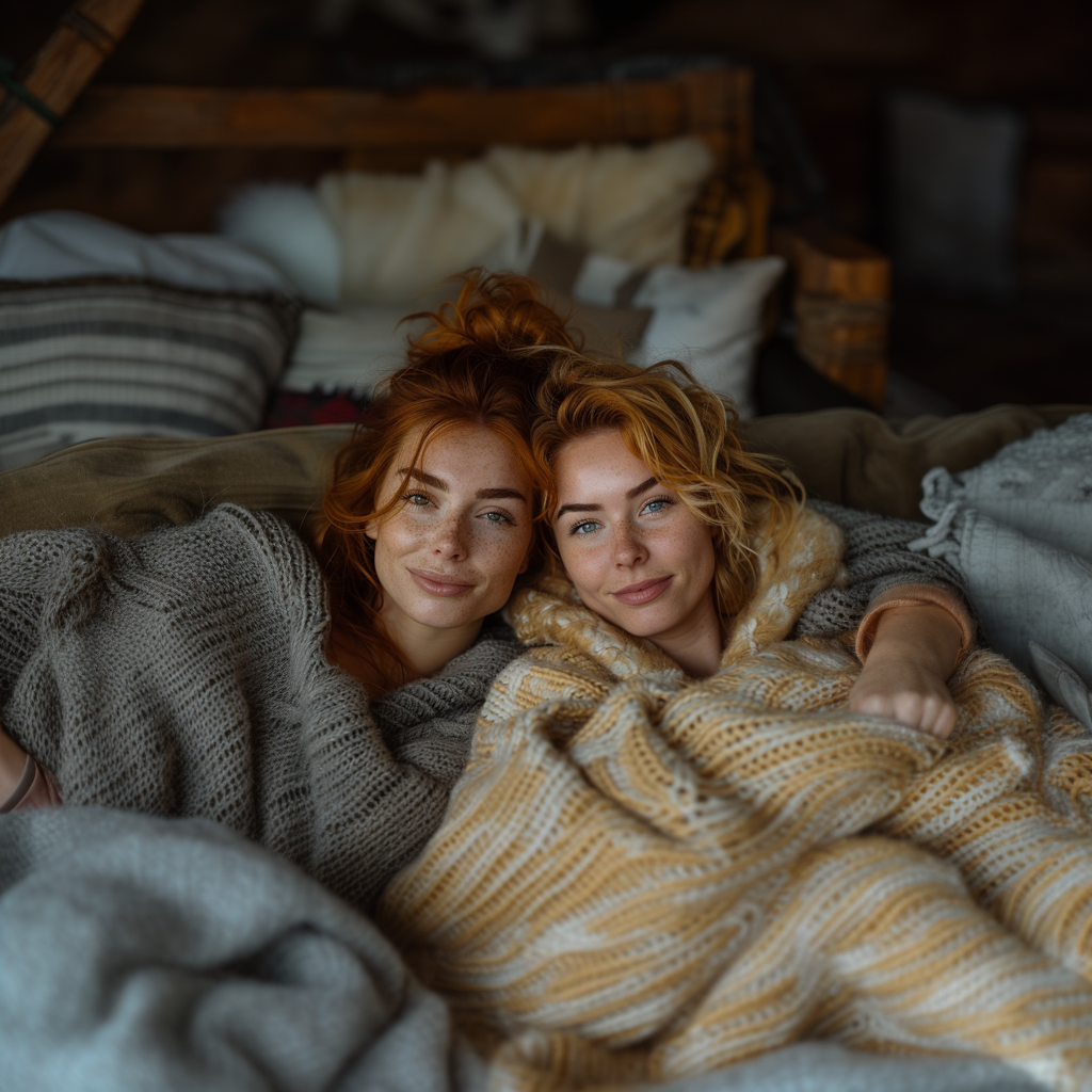 Margaret i Julia spędzają razem czas | Źródło: Midjourney