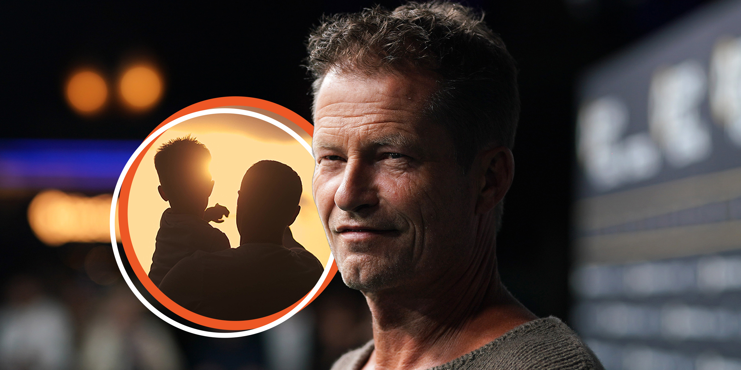 Vater mit Sohn auf dem Arm | Til Schweiger | Quelle: Shutterstock | Getty Images