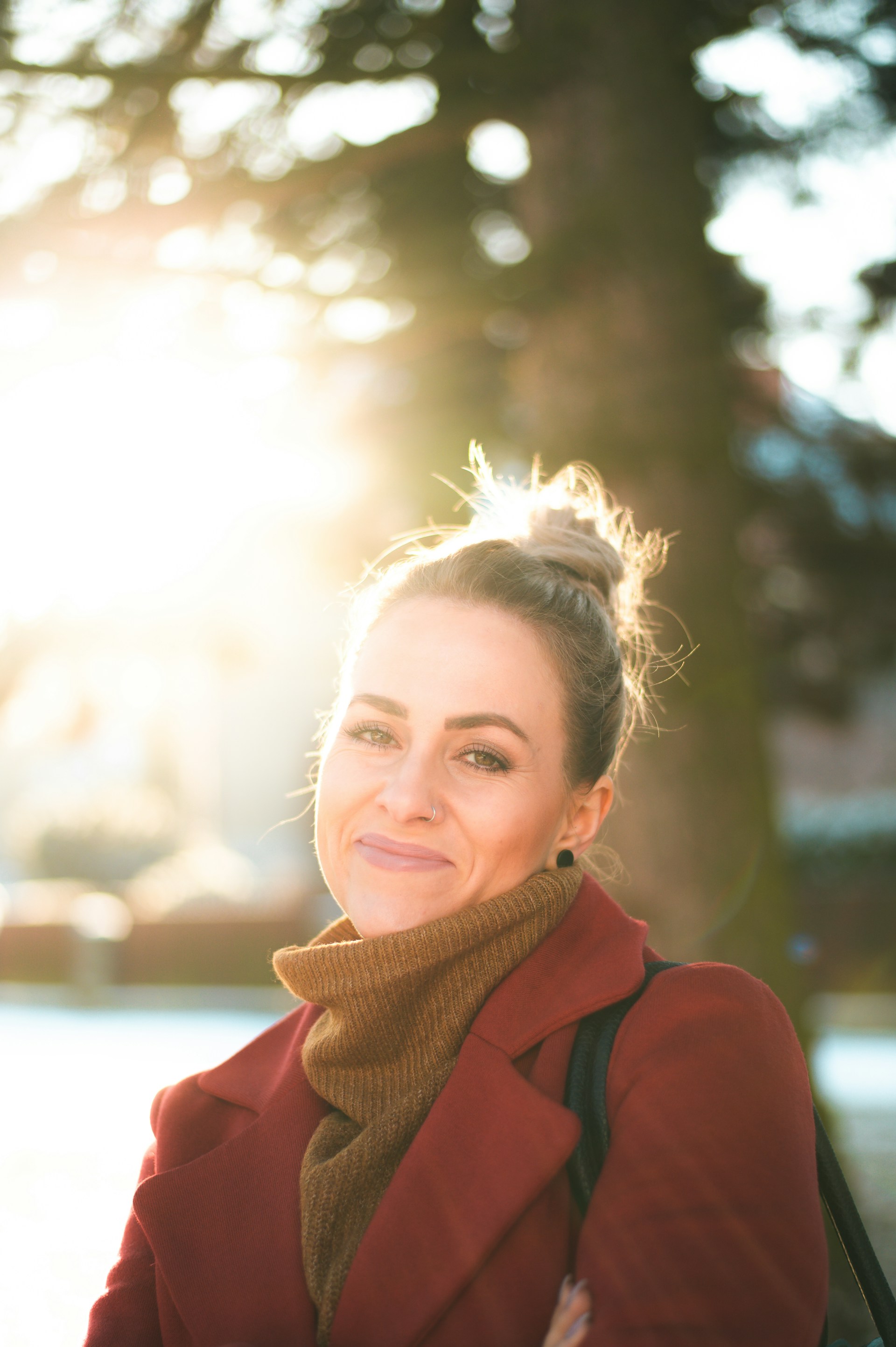 Eine glückliche Frau | Quelle: Unsplash