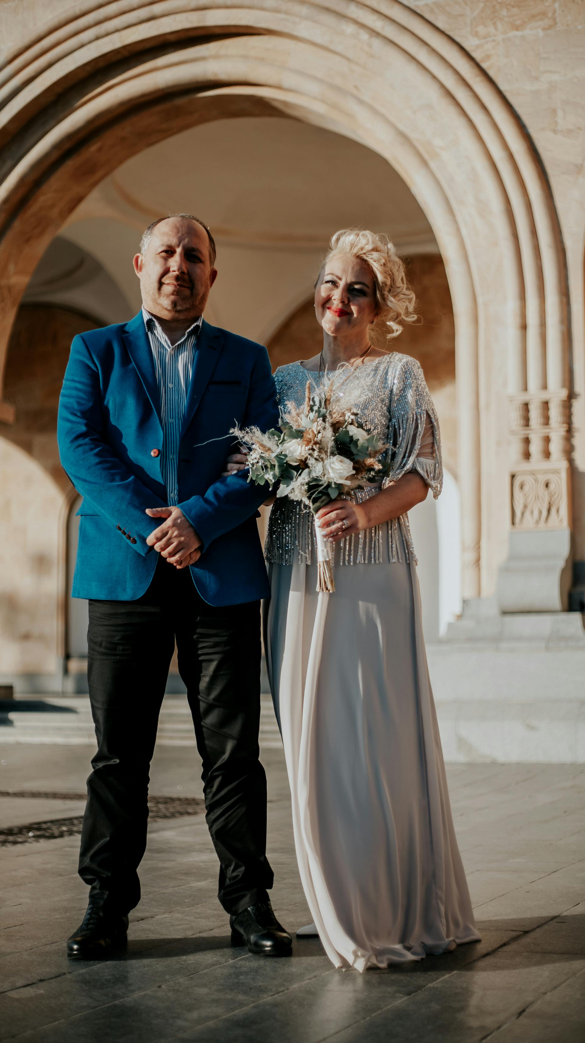 Ein Paar an seinem Hochzeitstag | Quelle: Pexels