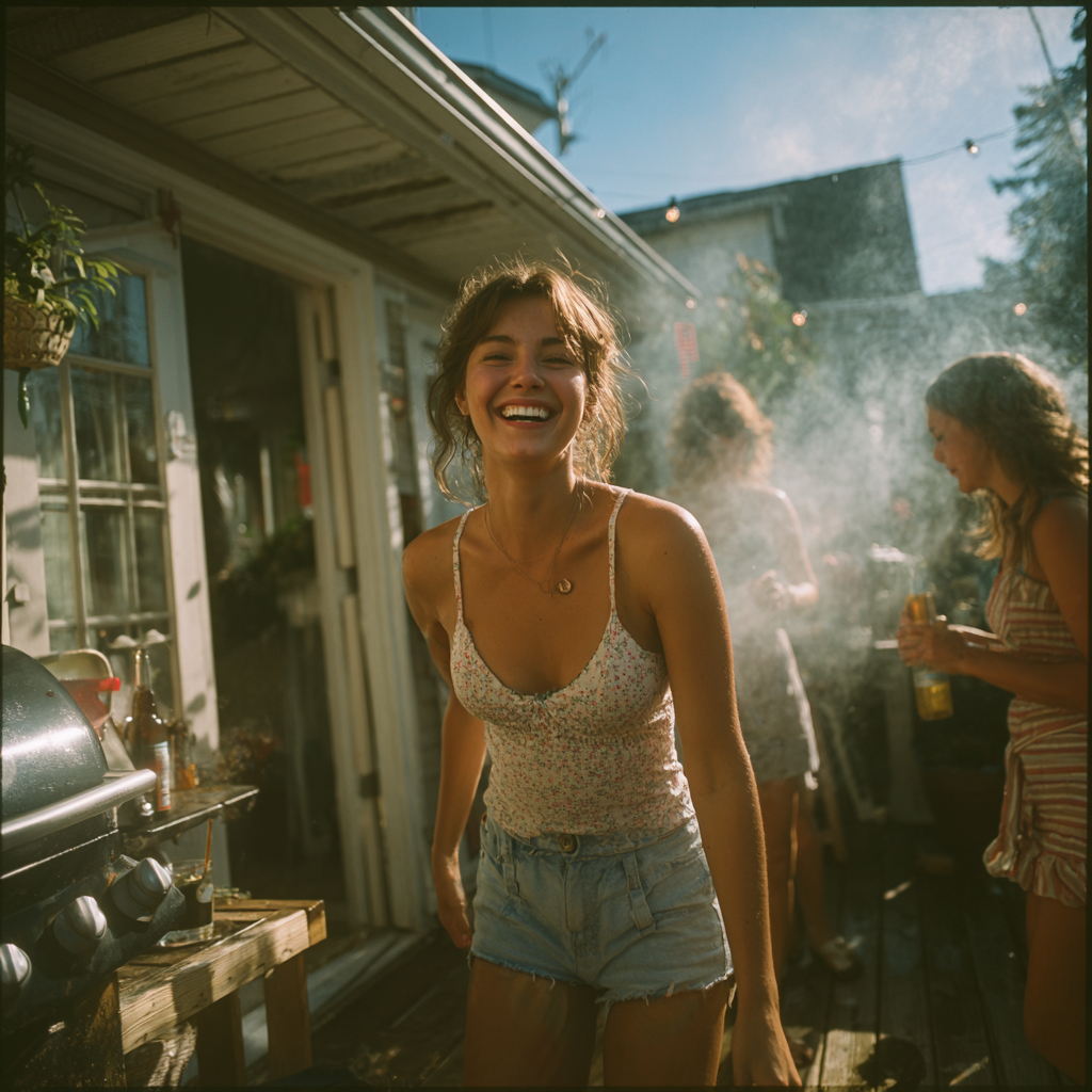 Glückliche Frauen, die eine Party genießen | Quelle: Midjourney