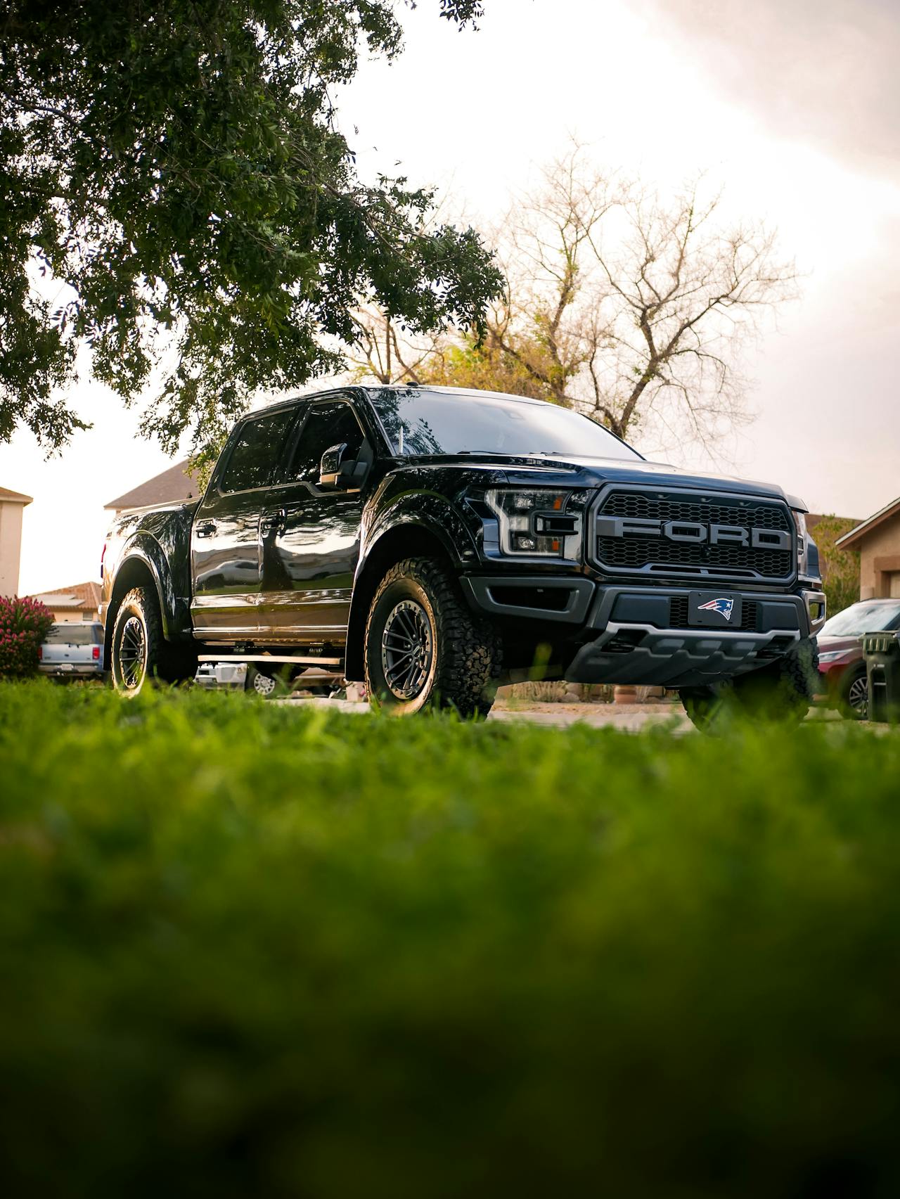 Ein schwarzer Pickup-Truck | Quelle: Pexels