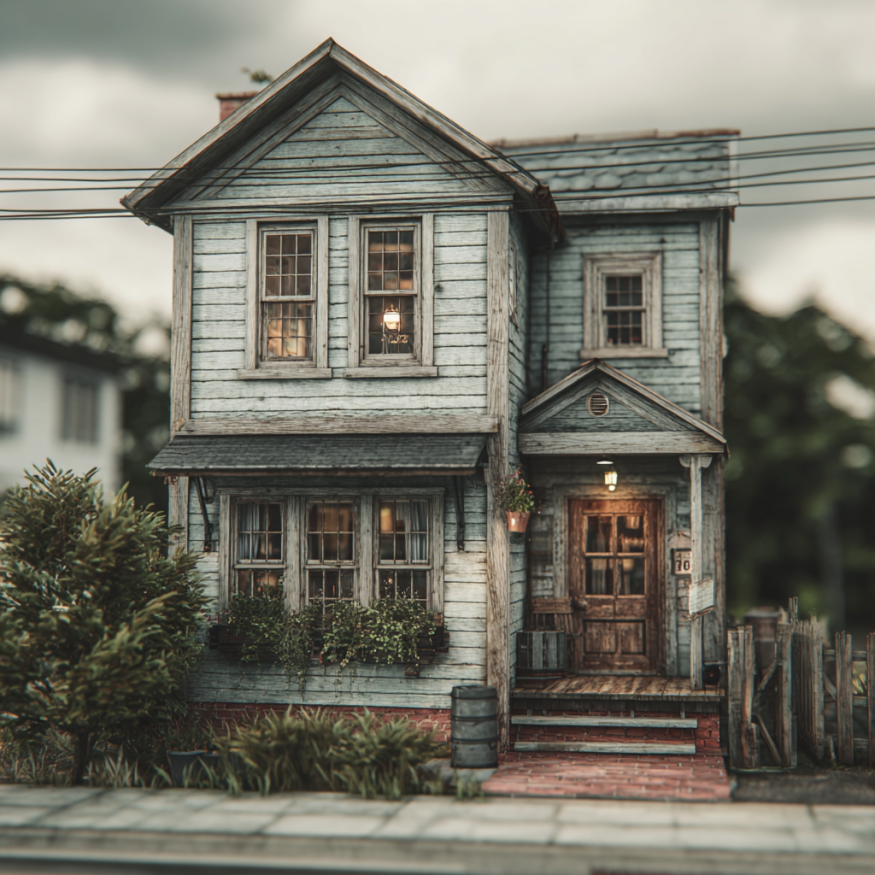 Skromny dom | Źródło: Midjourney