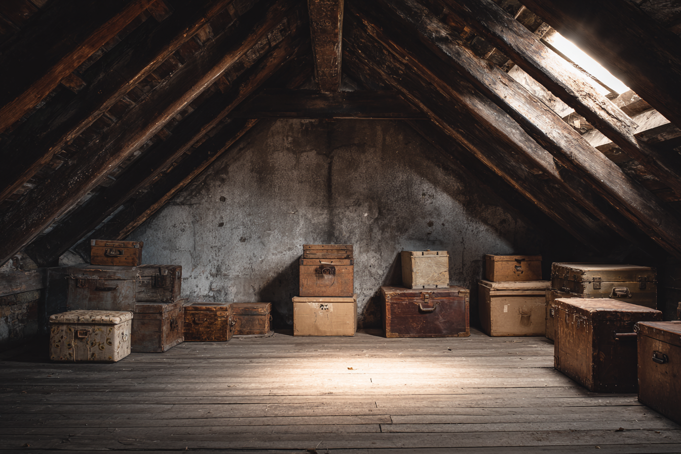 Ein Dachboden | Quelle: Midjourney