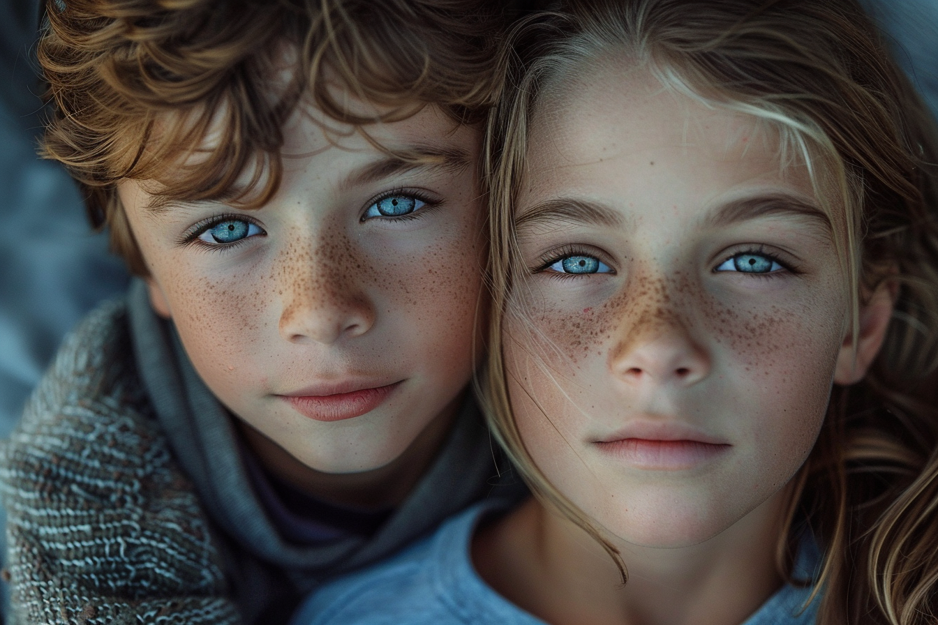 Ein Junge und seine Schwester | Quelle: Midjourney