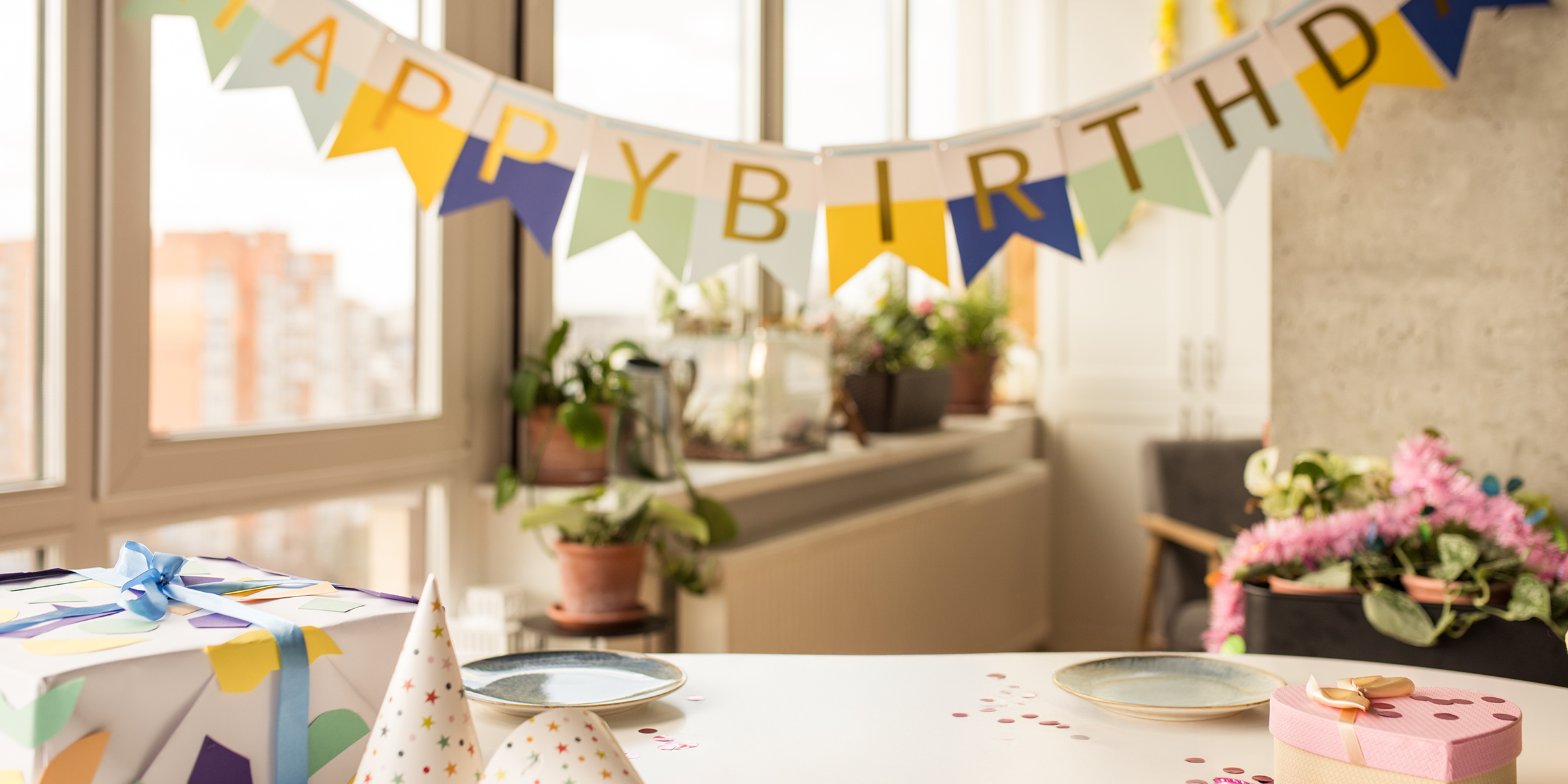 Dekoration für eine Geburtstagsparty | Quelle: Shutterstock
