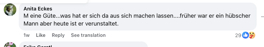 Kommentar auf Social Media | Quelle: Facebook / AmoMama Deutschland