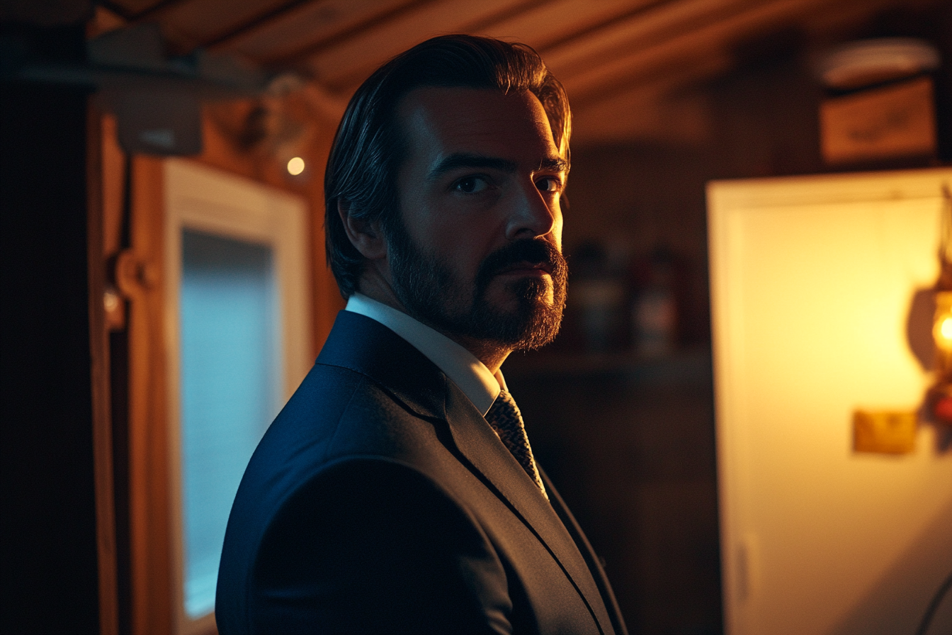 Ein Mann in seinem Haus | Quelle: Midjourney