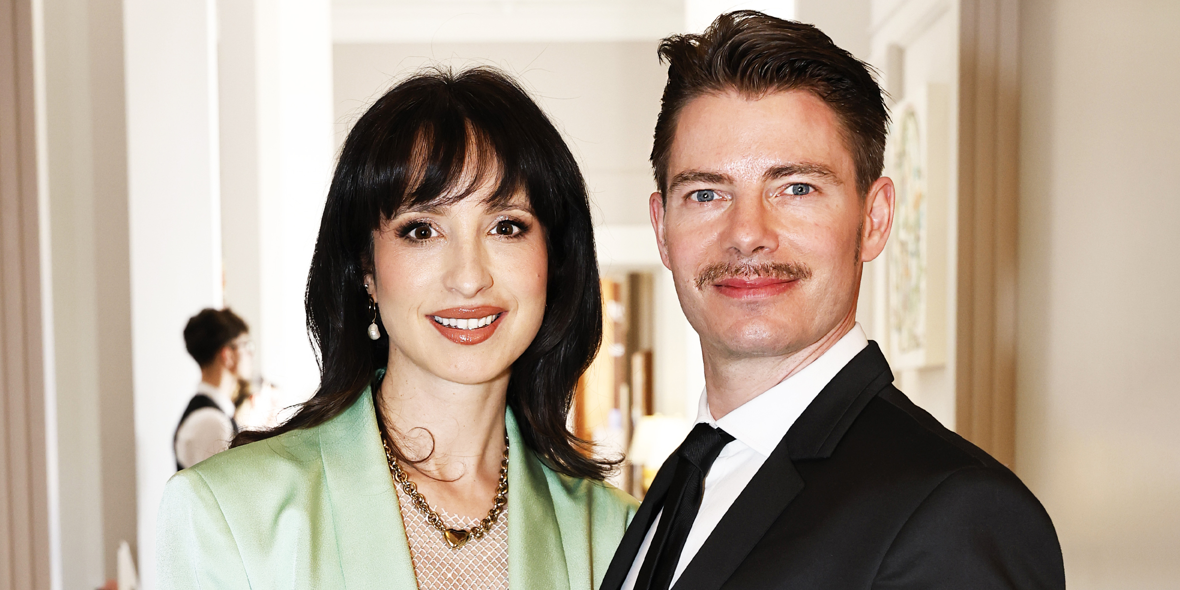 Stephanie Stumph und Florian Santner | Quelle: Getty Images