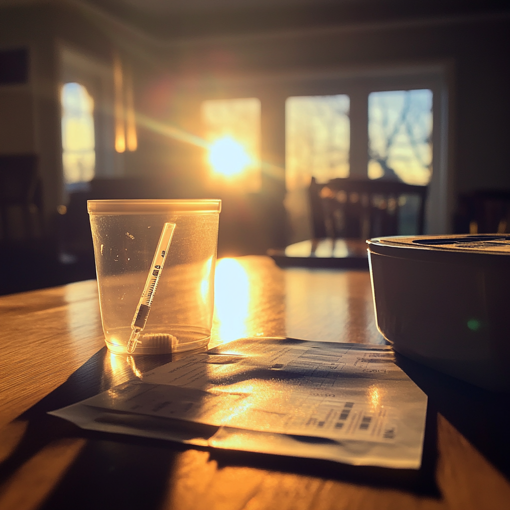 Ein DNA-Abstrich-Kit | Quelle: Midjourney