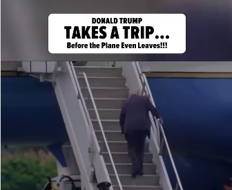 Der Präsident der Vereinigten Staaten (POTUS) erholt sich von seinem Stolpern. | Quelle: Instagram/tmz_tv