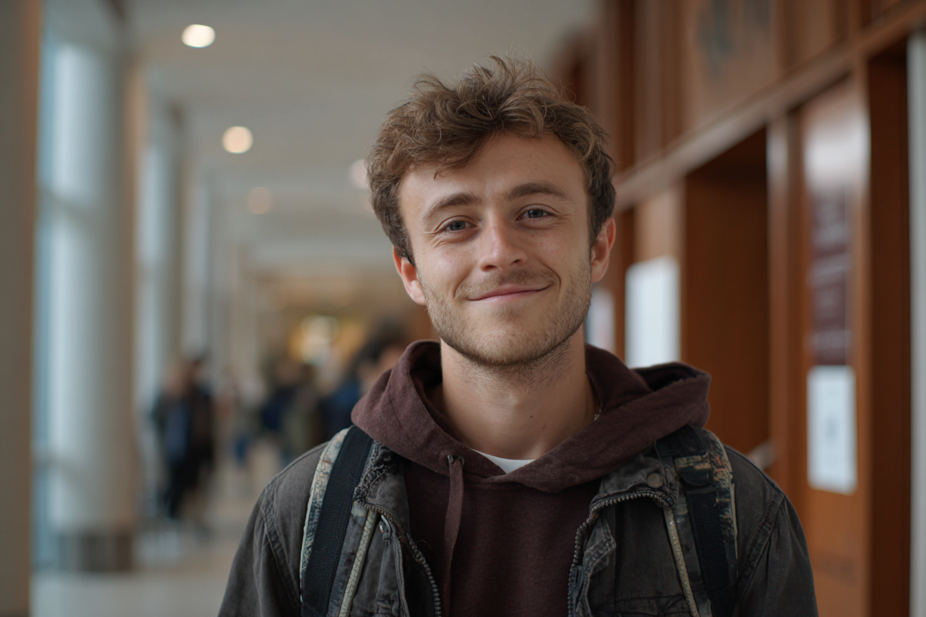 Ein junger Mann | Quelle: Midjourney