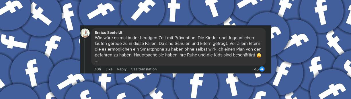 Nutzer-Kommentar zum Vorfall | Quelle: Facebook/Faktastisch