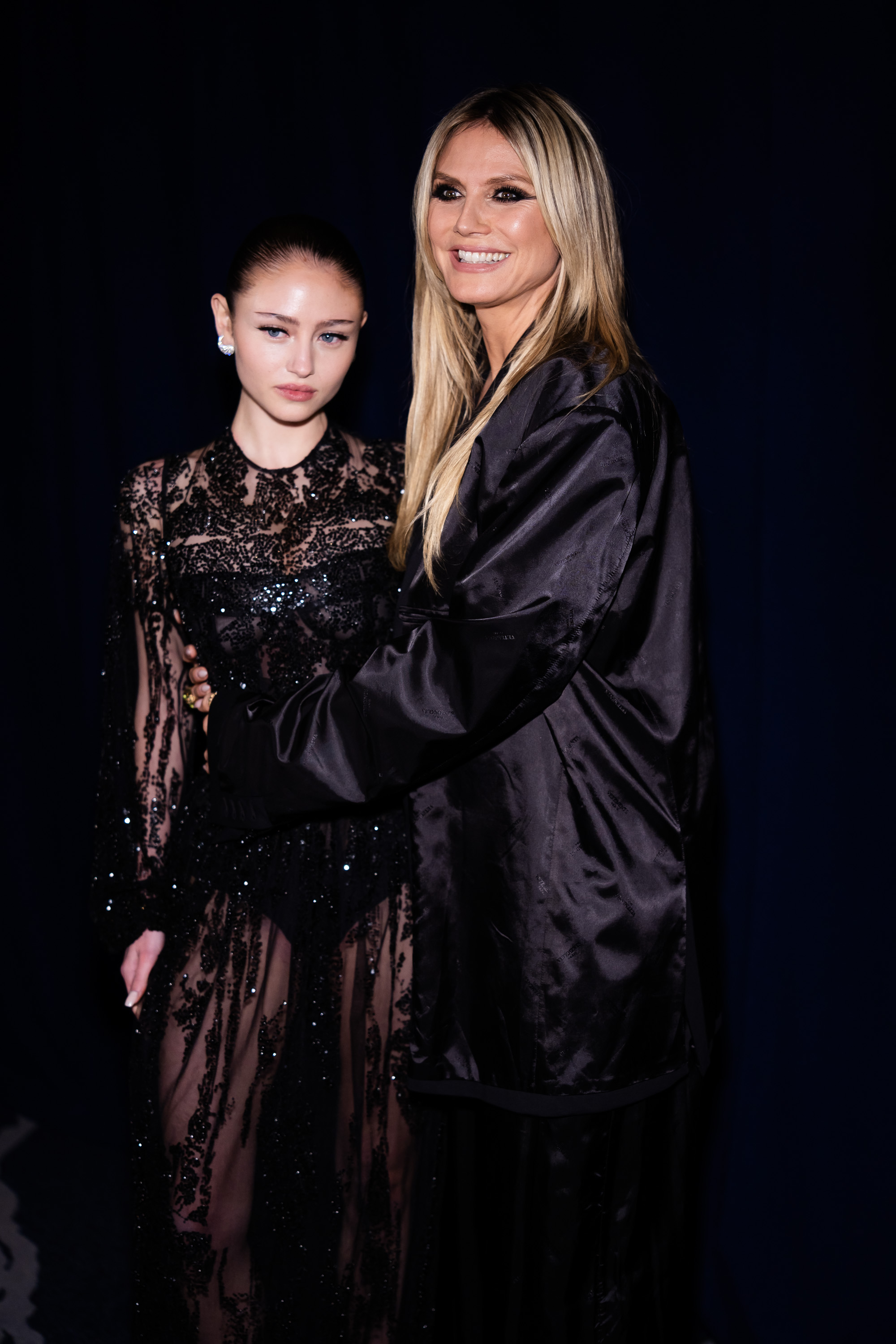 Leni und Heidi Klum besuchen die The King's Trust 4th Annual Global Gala im Casa Cipriani in New York City am 1. Mai 2025 | Quelle: Getty Images